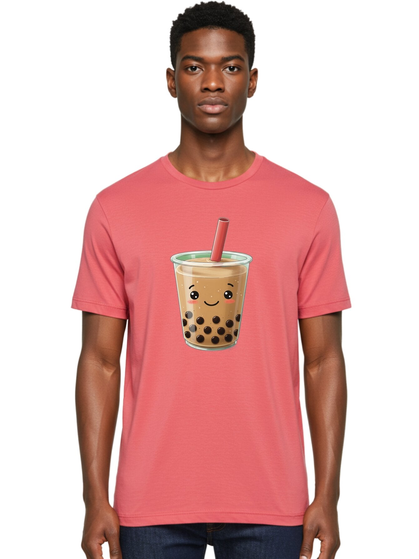 Bubble-Tea-3 Men'S Graphic Tee, 100% Cotton, Comfortable Casual Summer Wear, Machine Washable, Vintage Camera, Old Camera, Antique Camera, Black Camera, Classic Photography, Photography Equipment, Nostalgic Device, Film Camera, Camera Art Bap165 26