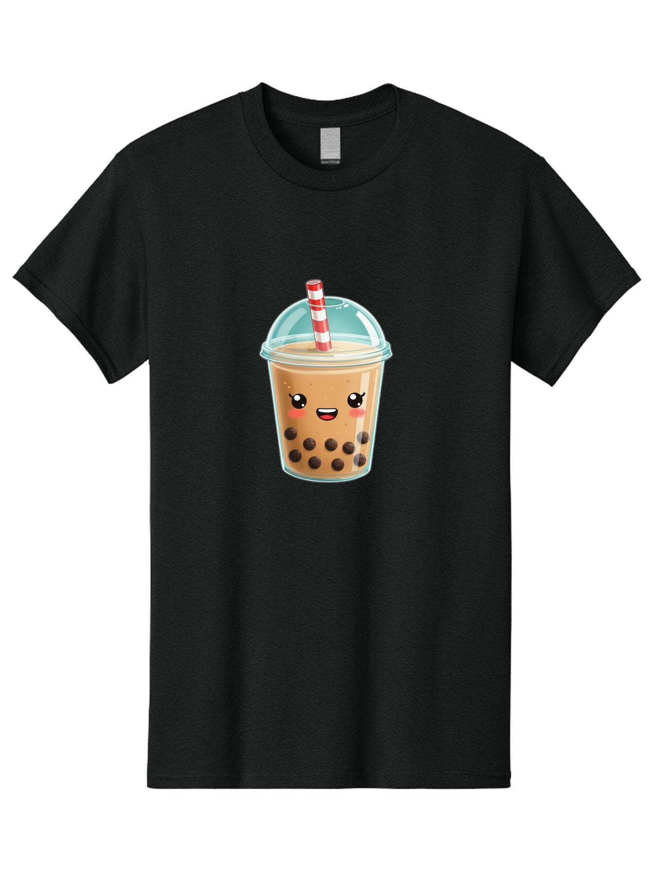 Bubble-Tea-7 Men'S Graphic Tee, 100% Cotton, Comfortable Casual Summer Wear, Machine Washable, Vintage Camera, Old Camera, Antique Camera, Black Camera, Classic Photography, Photography Equipment, Nostalgic Device, Film Camera, Camera Art Bap169 4
