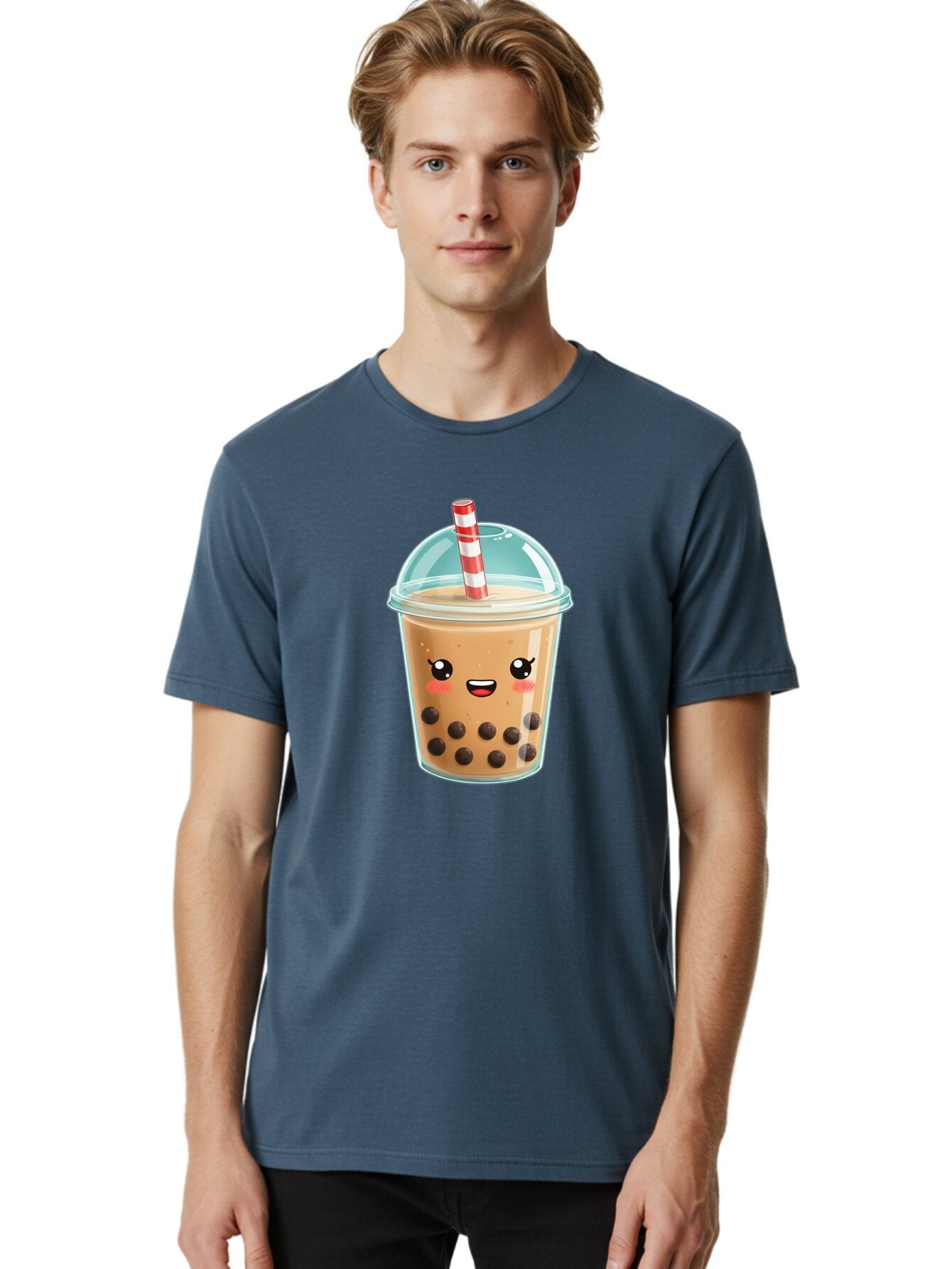 Bubble-Tea-7 Men'S Graphic Tee, 100% Cotton, Comfortable Casual Summer Wear, Machine Washable, Vintage Camera, Old Camera, Antique Camera, Black Camera, Classic Photography, Photography Equipment, Nostalgic Device, Film Camera, Camera Art Bap169 28