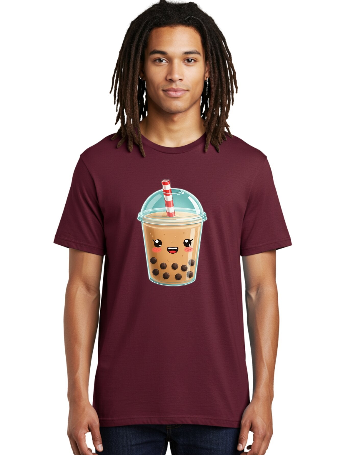 Bubble-Tea-7 Men'S Graphic Tee, 100% Cotton, Comfortable Casual Summer Wear, Machine Washable, Vintage Camera, Old Camera, Antique Camera, Black Camera, Classic Photography, Photography Equipment, Nostalgic Device, Film Camera, Camera Art Bap169 29
