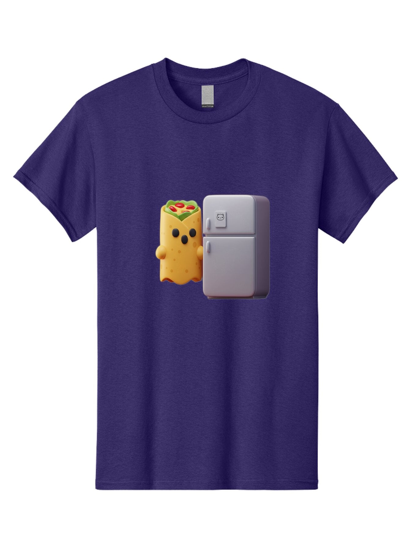 Burrito-Character-And-Fridge Men'S Graphic Tee, 100% Cotton, Comfortable Casual Summer Wear, Machine Washable, Vintage Camera, Old Camera, Antique Camera, Black Camera, Classic Photography, Photography Equipment, Nostalgic Device, Film Camera, Bap182 12