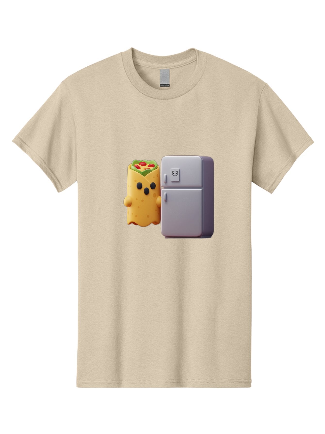 Burrito-Character-And-Fridge Men'S Graphic Tee, 100% Cotton, Comfortable Casual Summer Wear, Machine Washable, Vintage Camera, Old Camera, Antique Camera, Black Camera, Classic Photography, Photography Equipment, Nostalgic Device, Film Camera, Bap182 9