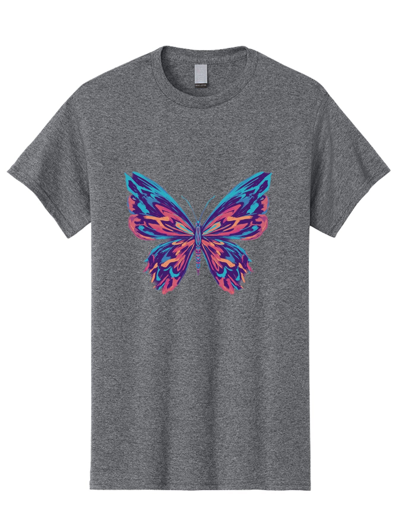 Butterfly-1 Men'S Graphic Tee, 100% Cotton, Comfortable Casual Summer Wear, Machine Washable, Vintage Camera, Old Camera, Antique Camera, Black Camera, Classic Photography, Photography Equipment, Nostalgic Device, Film Camera, Camera Art Bap188 15