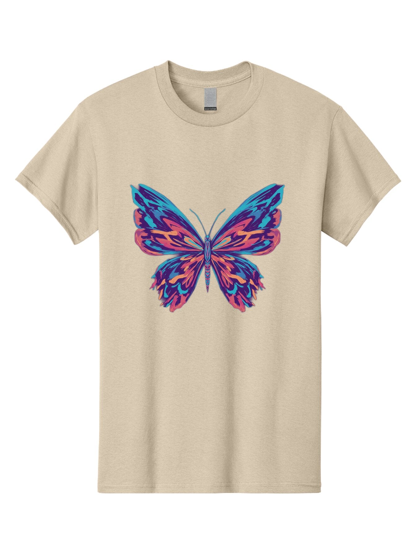 Butterfly-1 Men'S Graphic Tee, 100% Cotton, Comfortable Casual Summer Wear, Machine Washable, Vintage Camera, Old Camera, Antique Camera, Black Camera, Classic Photography, Photography Equipment, Nostalgic Device, Film Camera, Camera Art Bap188 4