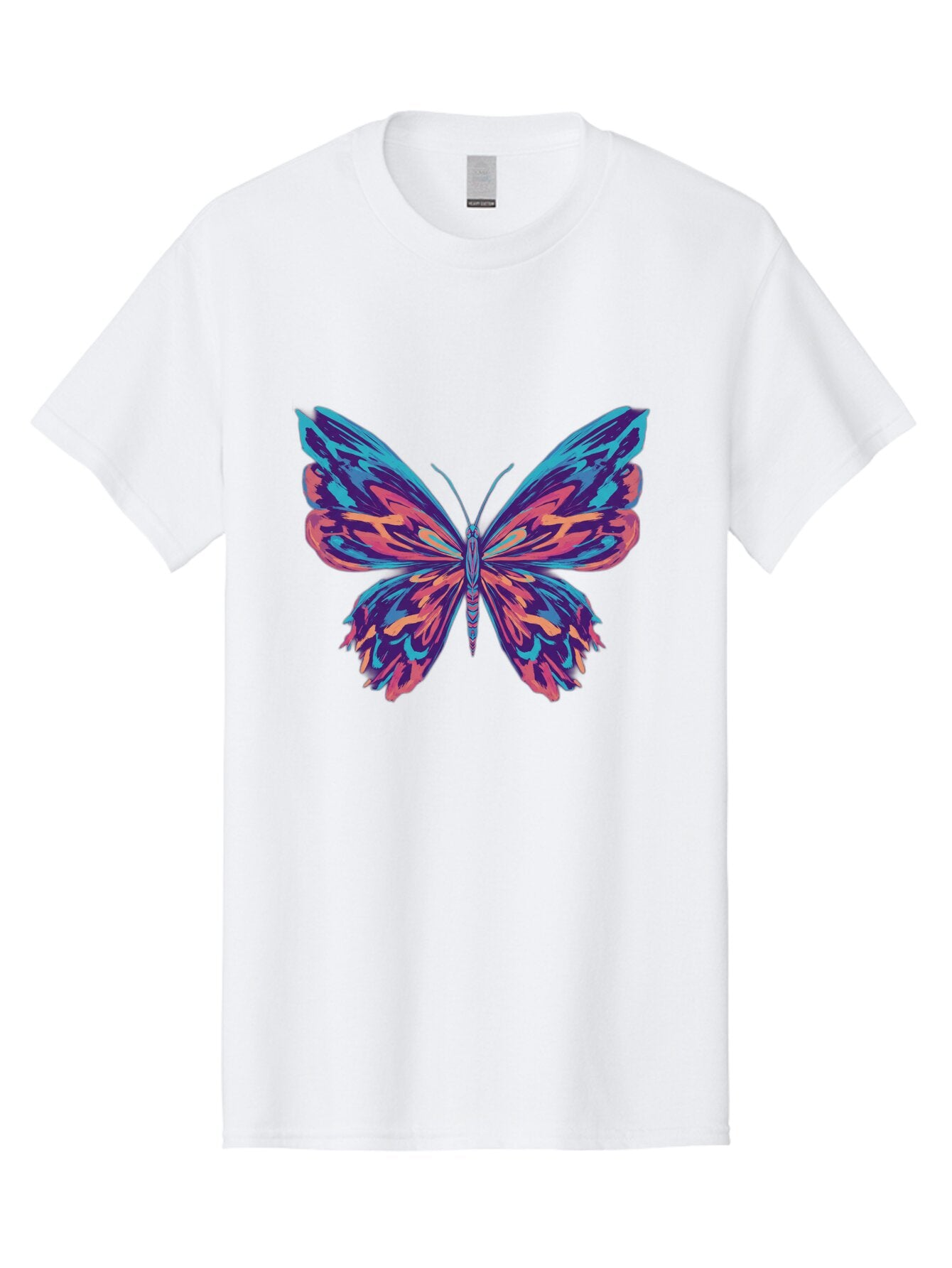 Butterfly-1 Men'S Graphic Tee, 100% Cotton, Comfortable Casual Summer Wear, Machine Washable, Vintage Camera, Old Camera, Antique Camera, Black Camera, Classic Photography, Photography Equipment, Nostalgic Device, Film Camera, Camera Art Bap188