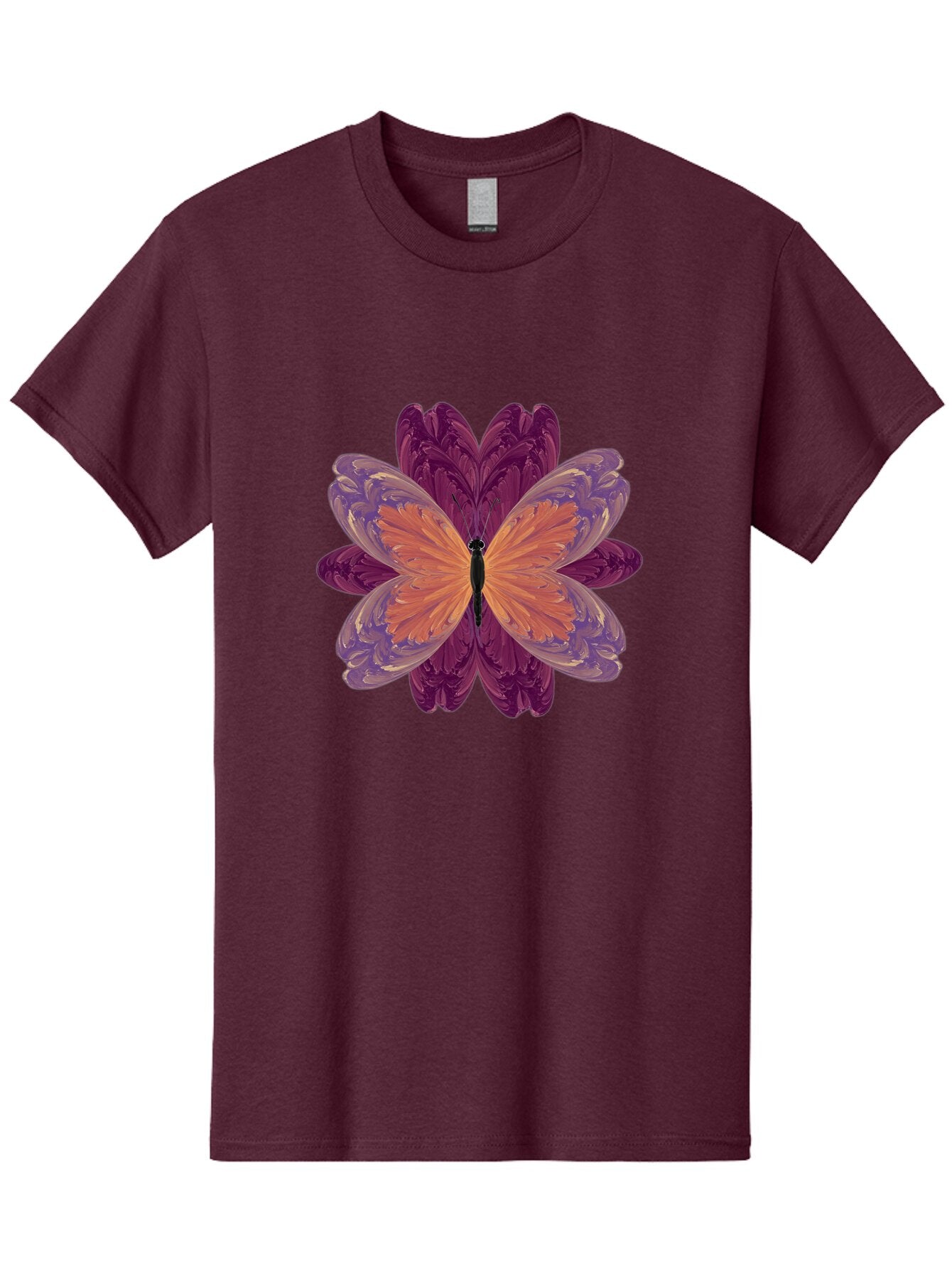 Butterfly-Flower-1 Men'S Graphic Tee, 100% Cotton, Comfortable Casual Summer Wear, Machine Washable, Vintage Camera, Old Camera, Antique Camera, Black Camera, Classic Photography, Photography Equipment, Nostalgic Device, Film Camera, Bap190 11
