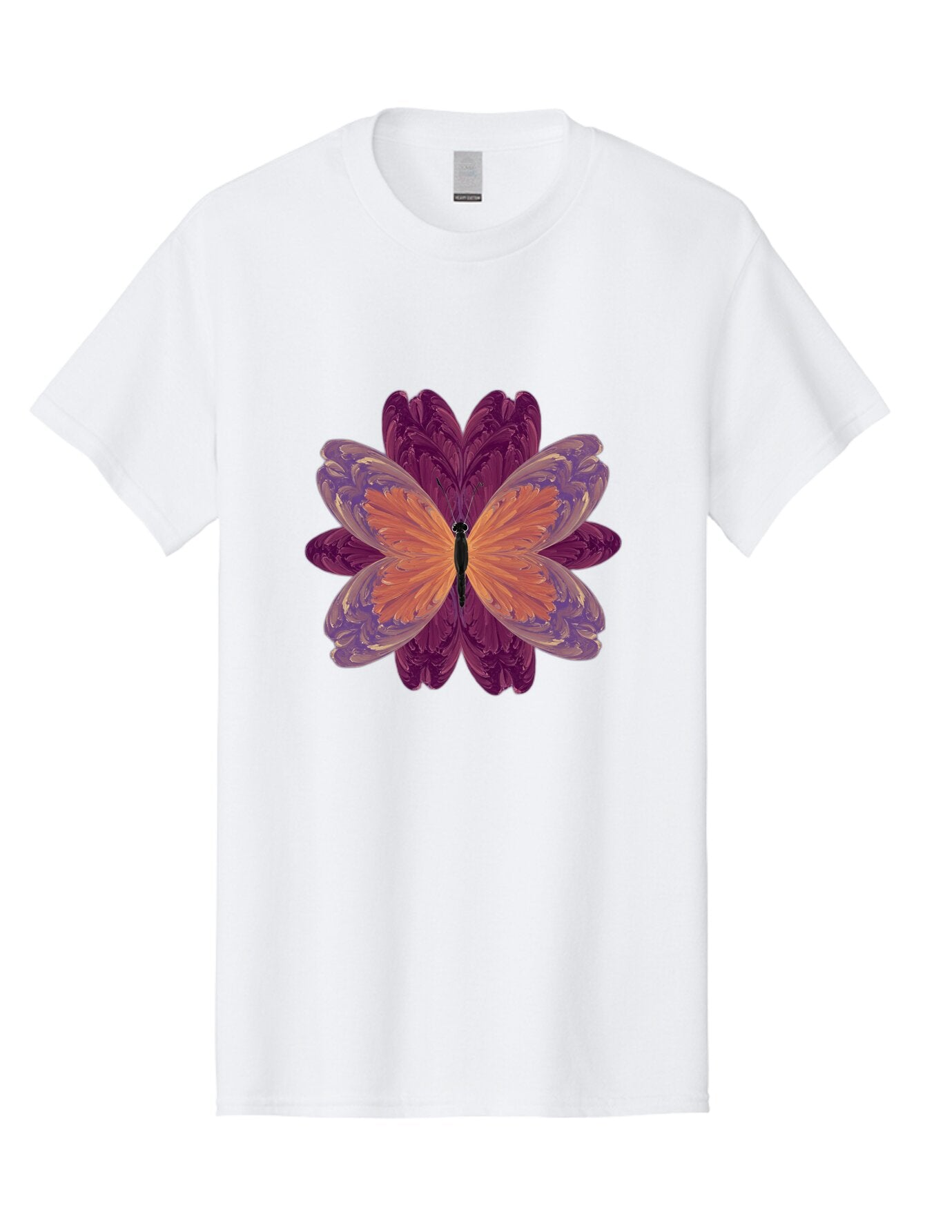 Butterfly-Flower-1 Men'S Graphic Tee, 100% Cotton, Comfortable Casual Summer Wear, Machine Washable, Vintage Camera, Old Camera, Antique Camera, Black Camera, Classic Photography, Photography Equipment, Nostalgic Device, Film Camera, Bap190 4