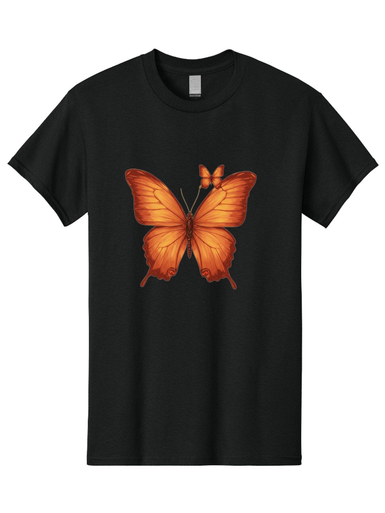 Butterfly-Illustration Men'S Graphic Tee, 100% Cotton, Comfortable Casual Summer Wear, Machine Washable, Vintage Camera, Old Camera, Antique Camera, Black Camera, Classic Photography, Photography Equipment, Nostalgic Device, Film Camera, Bap192 15