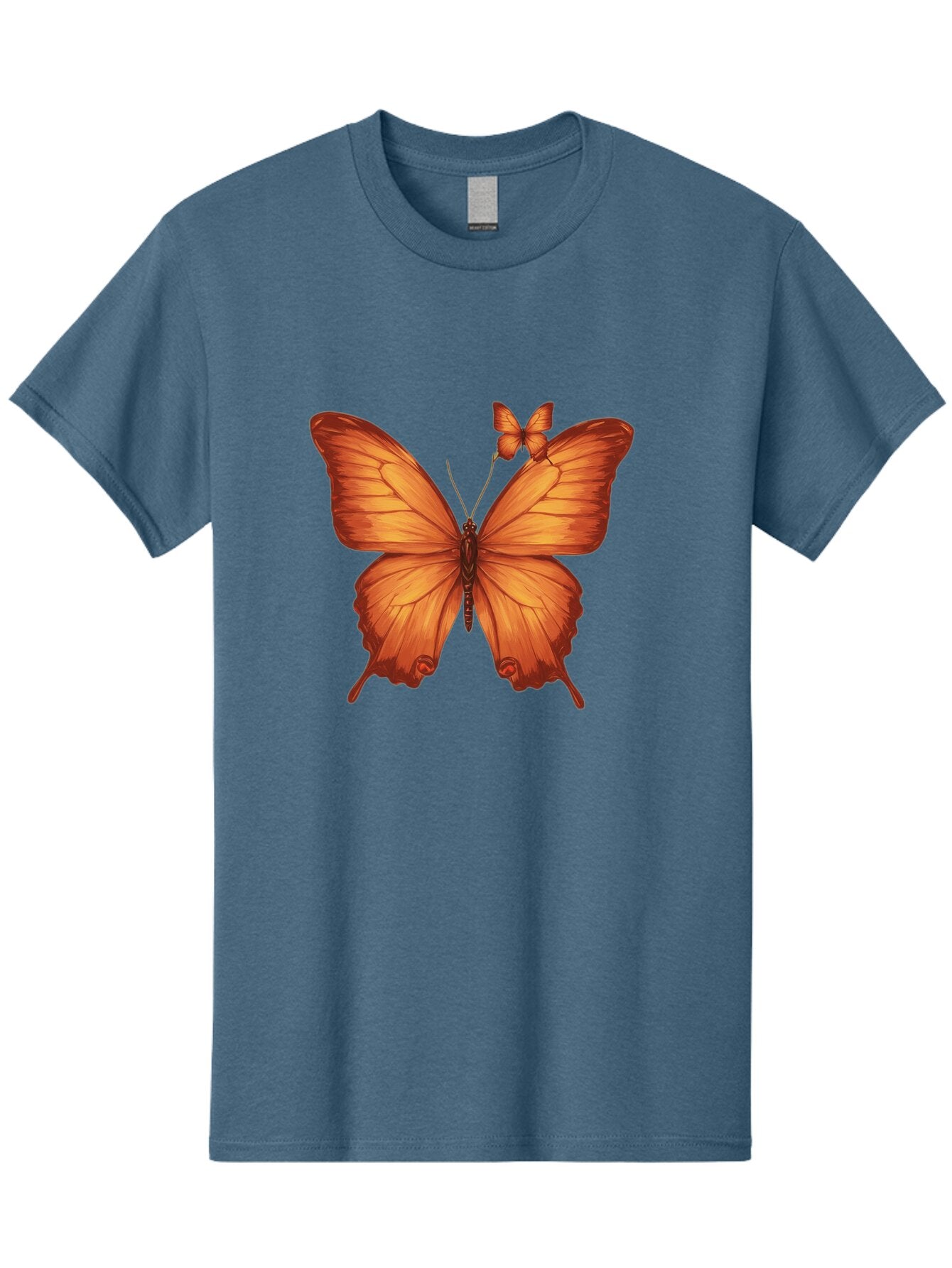 Butterfly-Illustration Men'S Graphic Tee, 100% Cotton, Comfortable Casual Summer Wear, Machine Washable, Vintage Camera, Old Camera, Antique Camera, Black Camera, Classic Photography, Photography Equipment, Nostalgic Device, Film Camera, Bap192 8