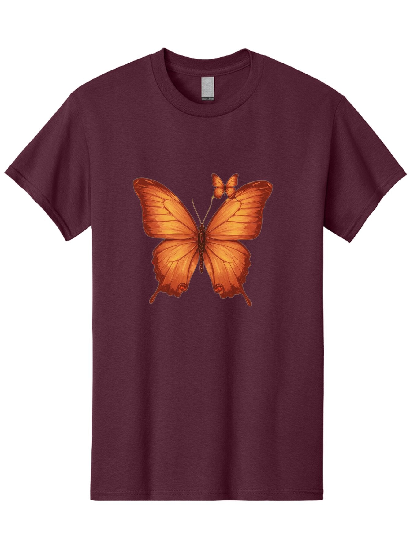 Butterfly-Illustration Men'S Graphic Tee, 100% Cotton, Comfortable Casual Summer Wear, Machine Washable, Vintage Camera, Old Camera, Antique Camera, Black Camera, Classic Photography, Photography Equipment, Nostalgic Device, Film Camera, Bap192 9