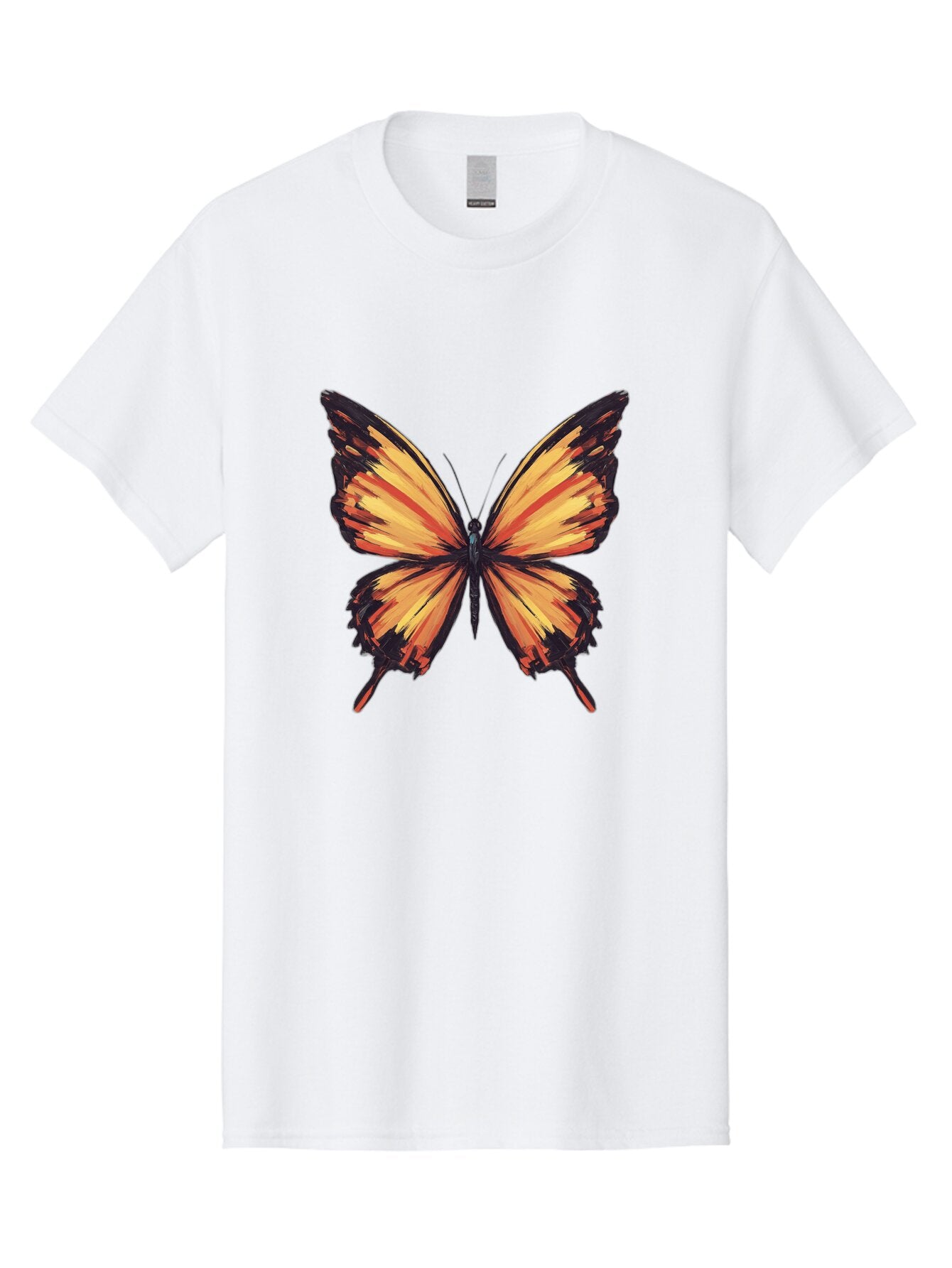 Butterfly Men'S Graphic Tee, 100% Cotton, Comfortable Casual Summer Wear, Machine Washable, Vintage Camera, Old Camera, Antique Camera, Black Camera, Classic Photography, Photography Equipment, Nostalgic Device, Film Camera, Camera Art Bap193