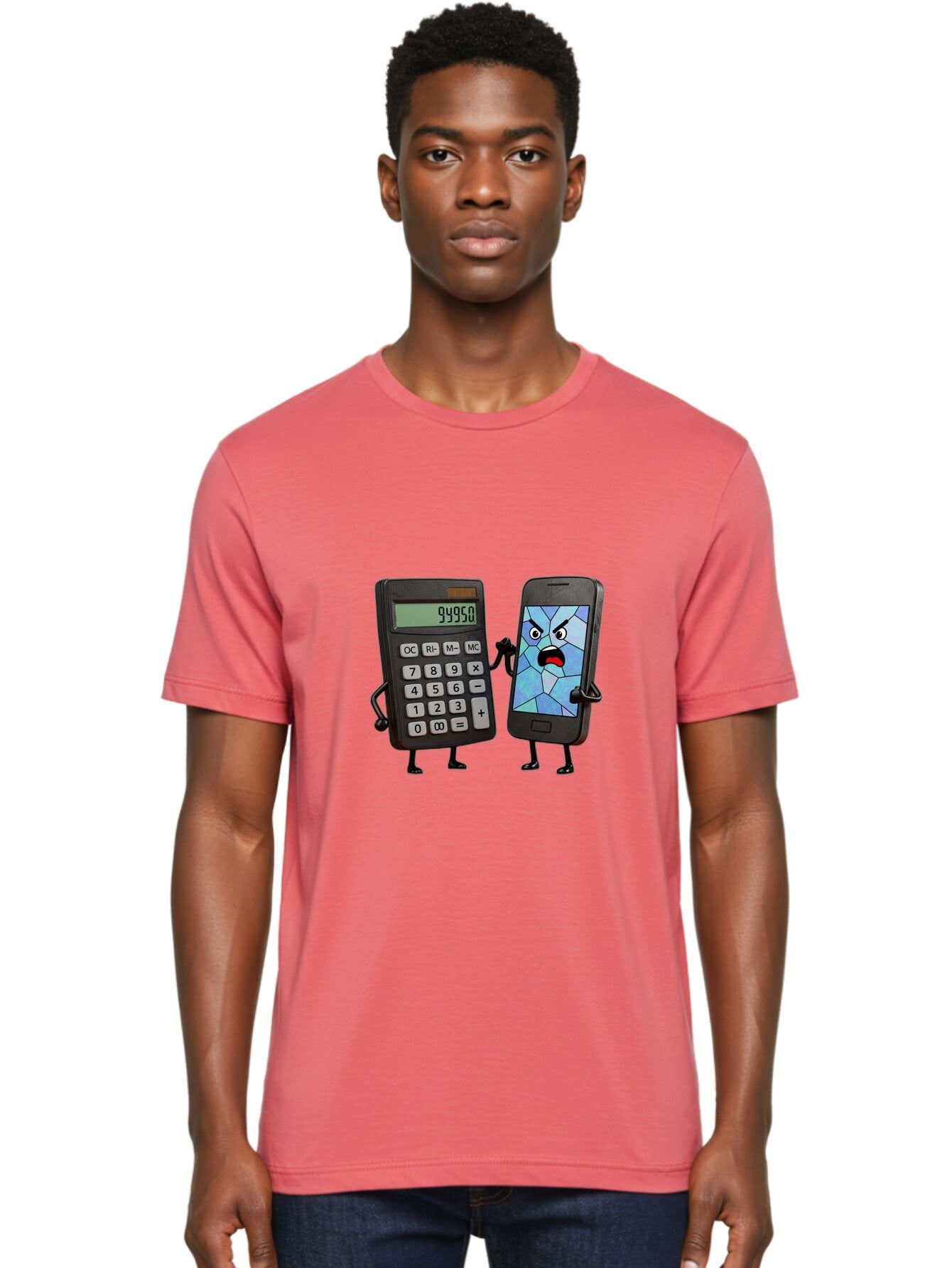 Calculator-And-Broken-Phone Men'S Graphic Tee, 100% Cotton, Comfortable Casual Summer Wear, Machine Washable, Vintage Camera, Old Camera, Antique Camera, Black Camera, Classic Photography, Photography Equipment, Nostalgic Device, Film Camera, Bap196 21