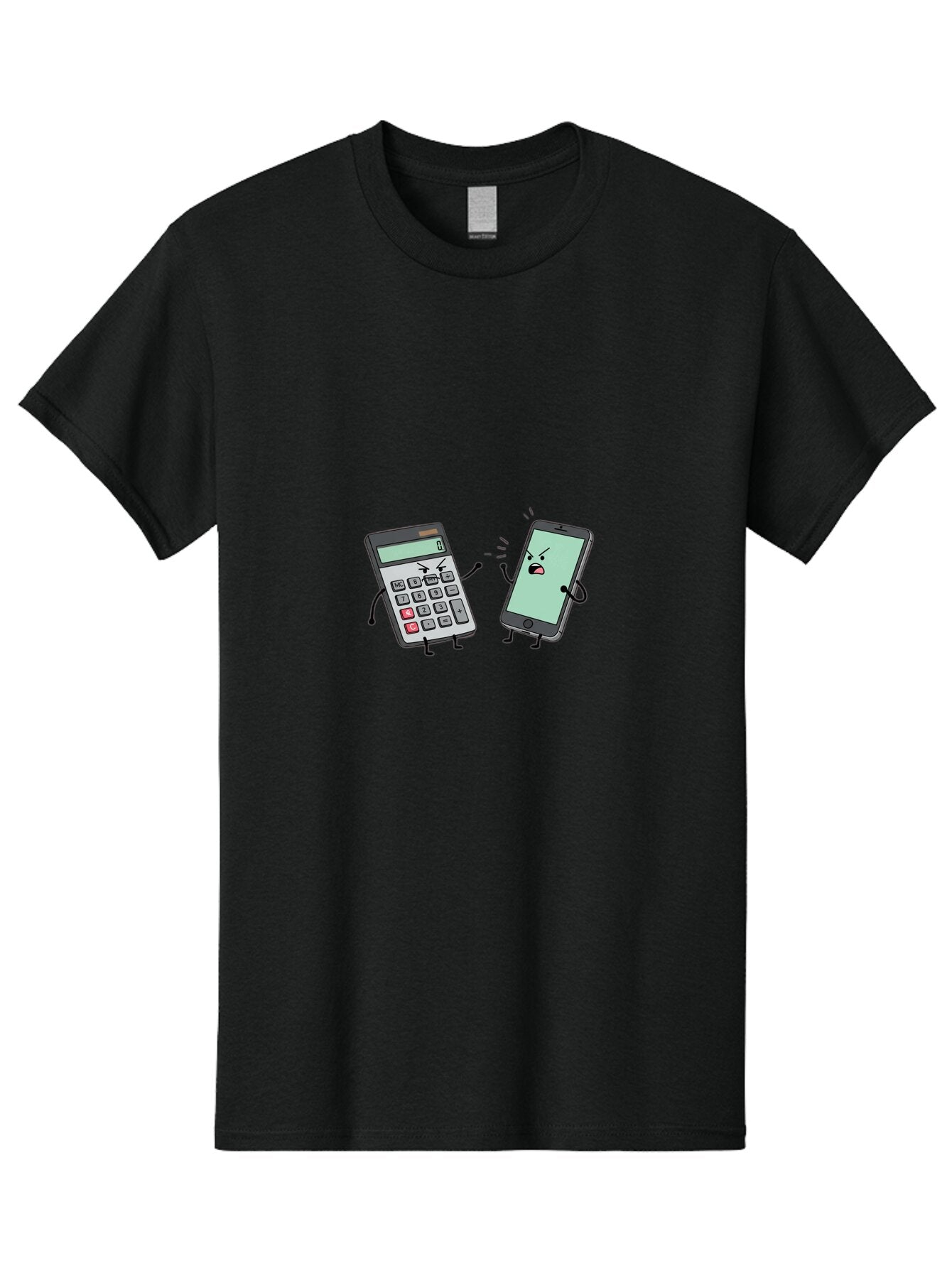 Calculator-Vs-Phone Men'S Graphic Tee, 100% Cotton, Comfortable Casual Summer Wear, Machine Washable, Vintage Camera, Old Camera, Antique Camera, Black Camera, Classic Photography, Photography Equipment, Nostalgic Device, Film Camera, Bap198 4