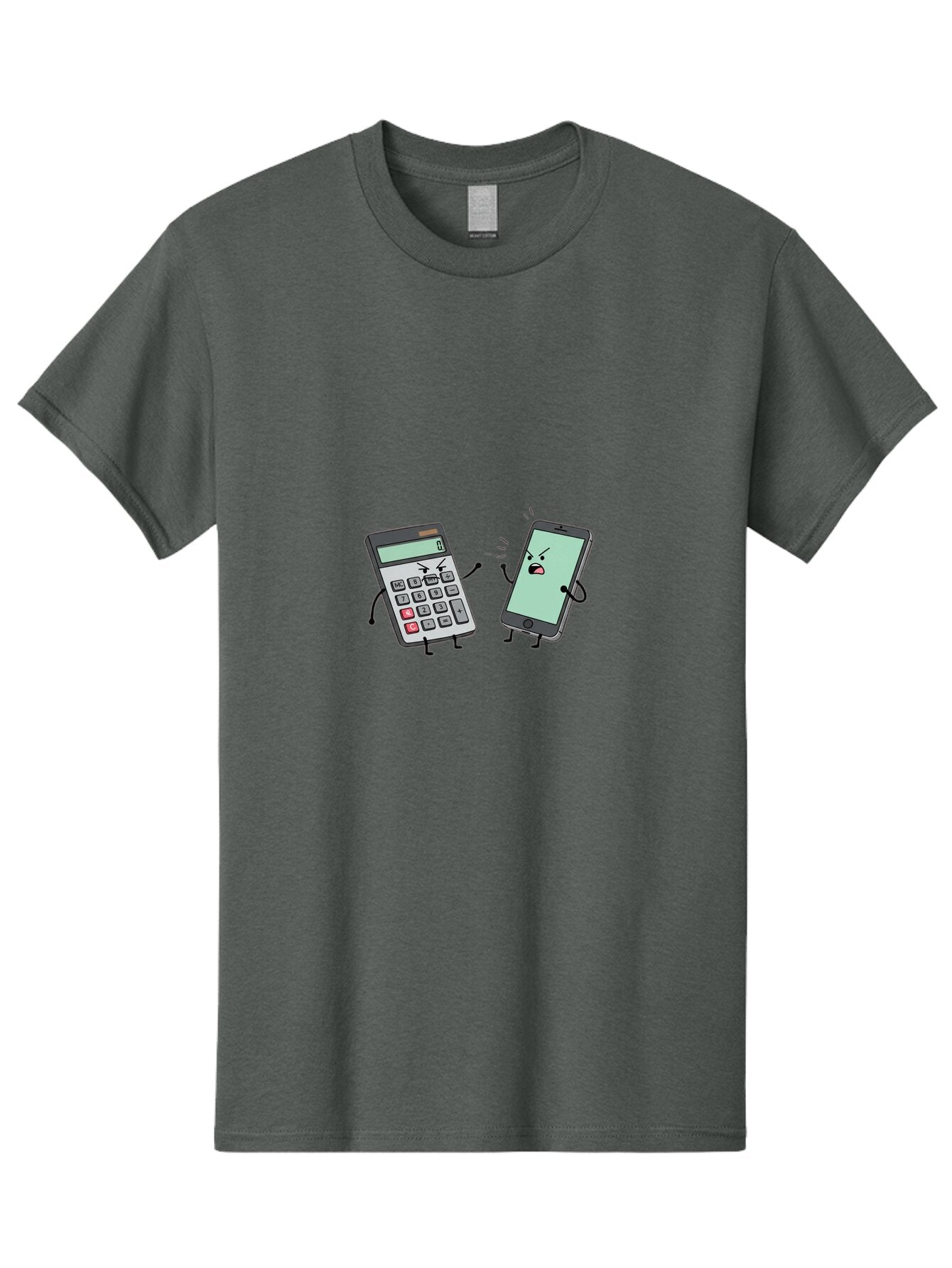 Calculator-Vs-Phone Men'S Graphic Tee, 100% Cotton, Comfortable Casual Summer Wear, Machine Washable, Vintage Camera, Old Camera, Antique Camera, Black Camera, Classic Photography, Photography Equipment, Nostalgic Device, Film Camera, Bap198 15