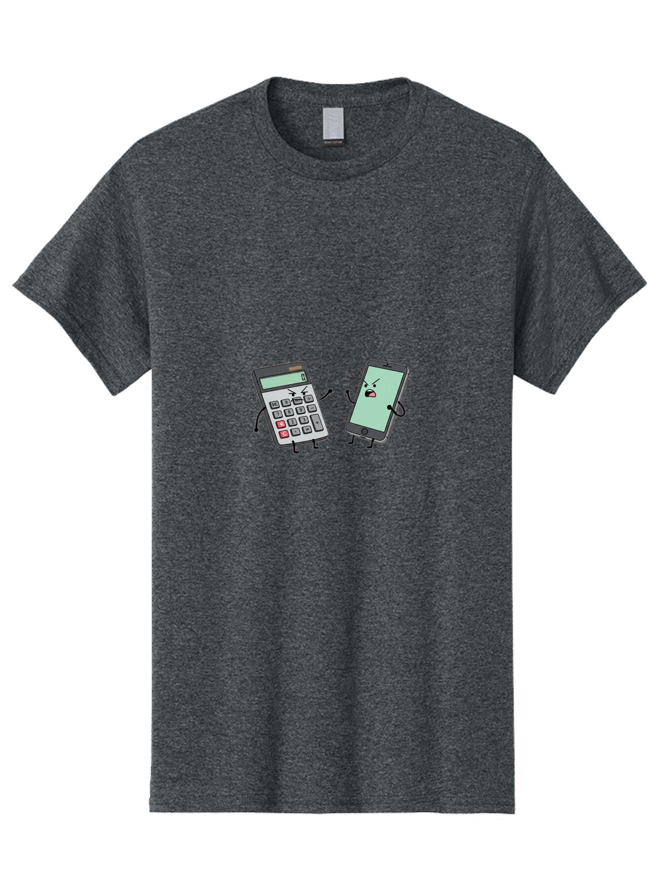 Calculator-Vs-Phone Men'S Graphic Tee, 100% Cotton, Comfortable Casual Summer Wear, Machine Washable, Vintage Camera, Old Camera, Antique Camera, Black Camera, Classic Photography, Photography Equipment, Nostalgic Device, Film Camera, Bap198 6