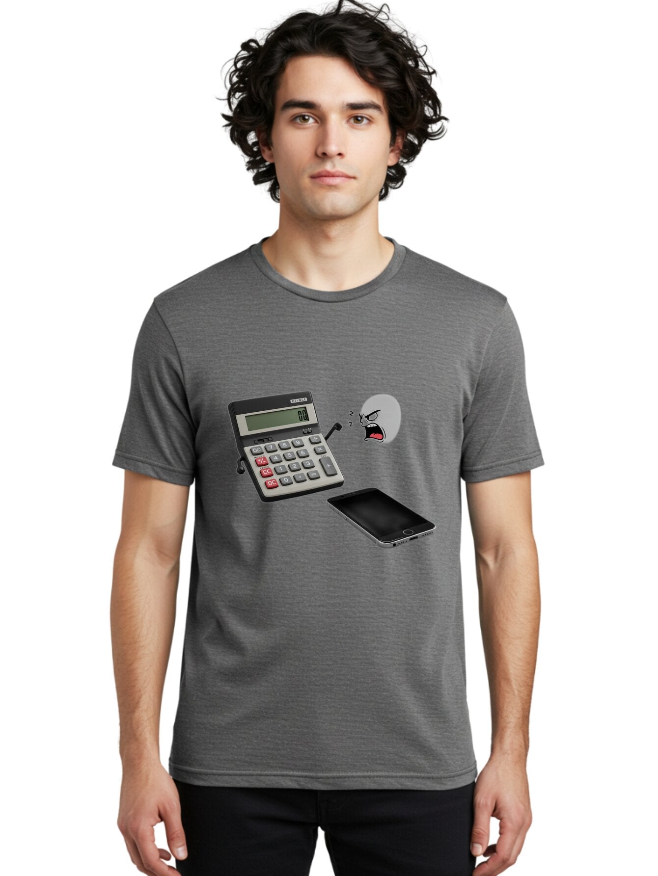 Casio-Calculator Men'S Graphic Tee, 100% Cotton, Comfortable Casual Summer Wear, Machine Washable, Vintage Camera, Old Camera, Antique Camera, Black Camera, Classic Photography, Photography Equipment, Nostalgic Device, Film Camera, Camera Art Bap202 19