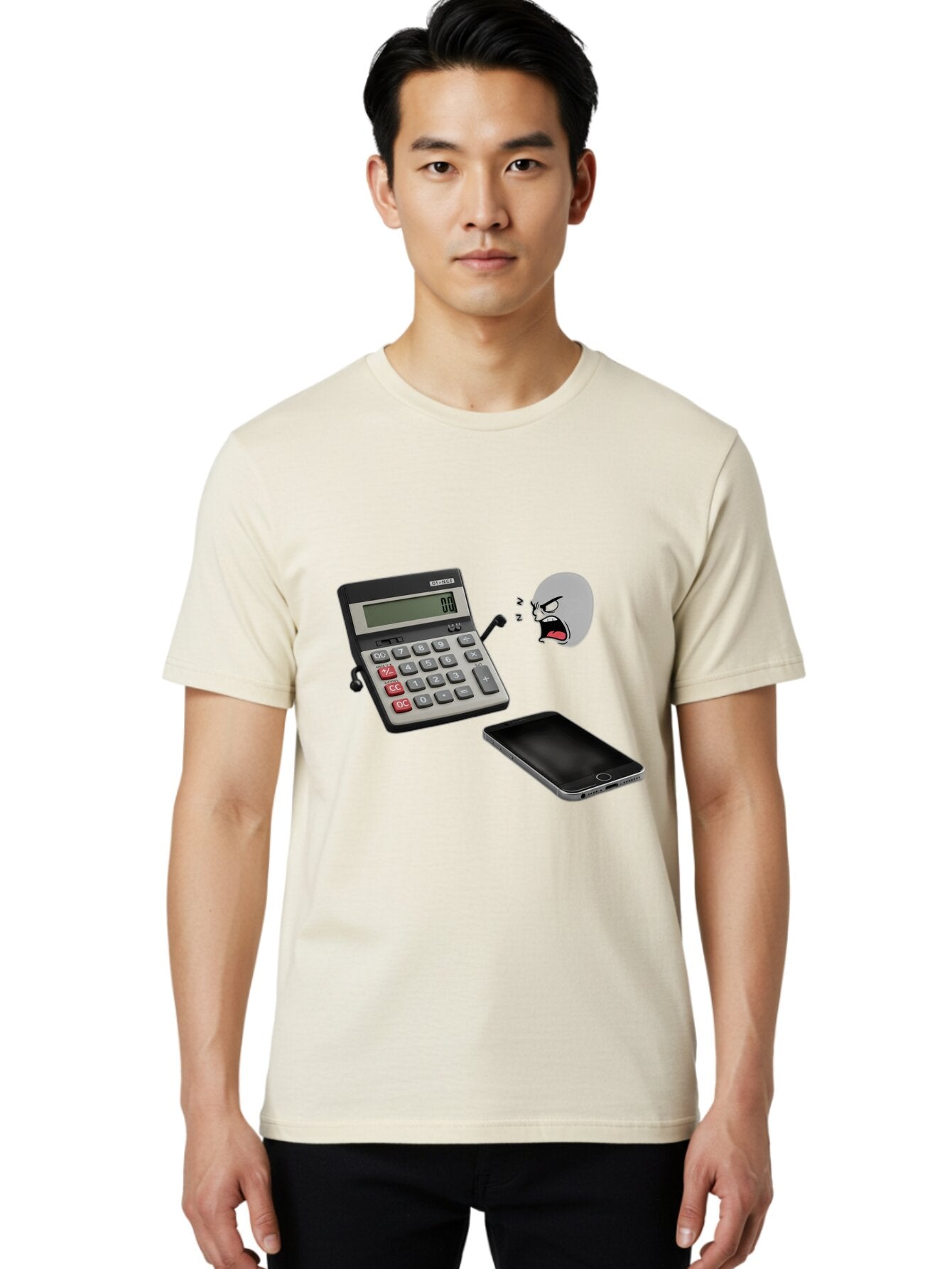 Casio-Calculator Men'S Graphic Tee, 100% Cotton, Comfortable Casual Summer Wear, Machine Washable, Vintage Camera, Old Camera, Antique Camera, Black Camera, Classic Photography, Photography Equipment, Nostalgic Device, Film Camera, Camera Art Bap202 22