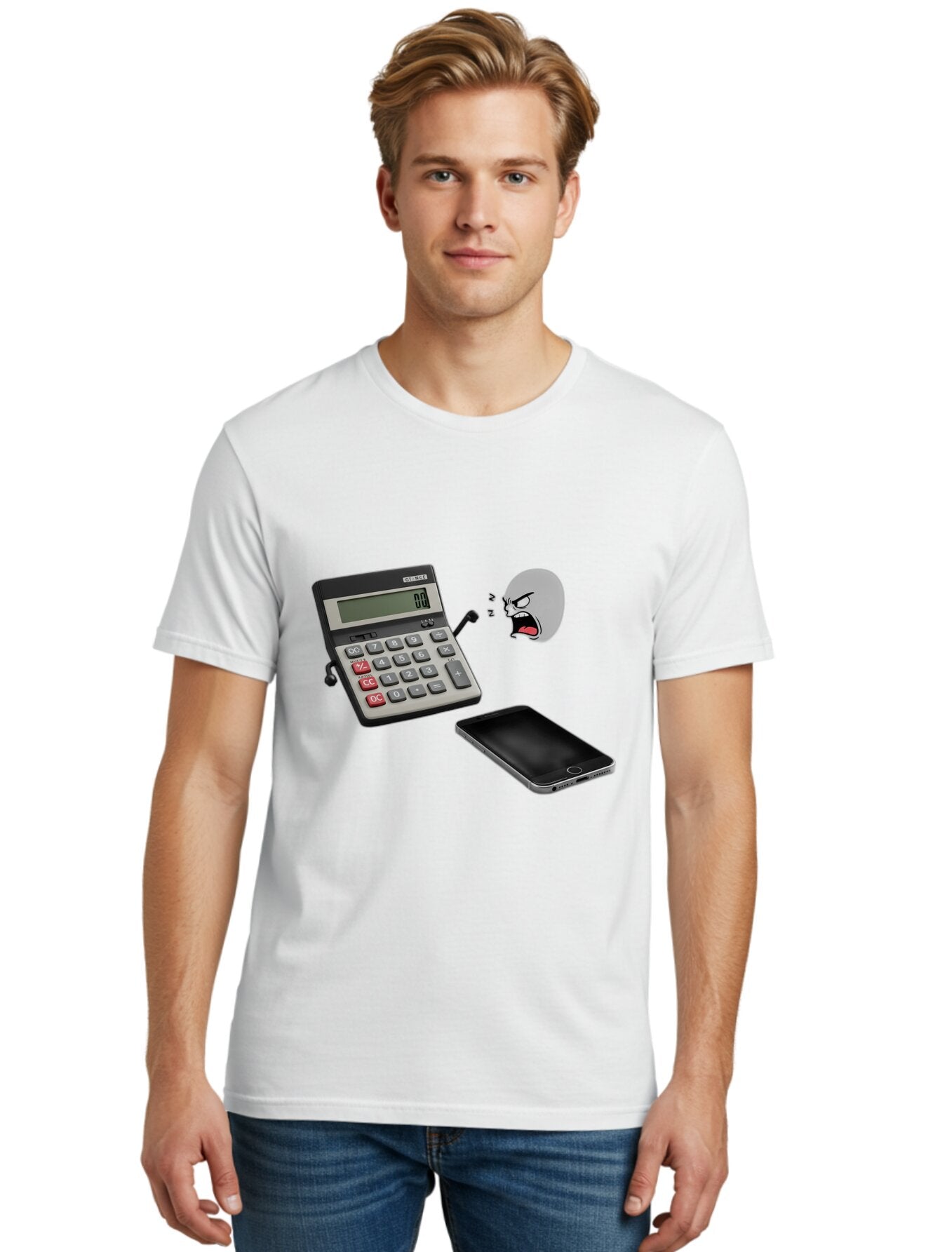 Casio-Calculator Men'S Graphic Tee, 100% Cotton, Comfortable Casual Summer Wear, Machine Washable, Vintage Camera, Old Camera, Antique Camera, Black Camera, Classic Photography, Photography Equipment, Nostalgic Device, Film Camera, Camera Art Bap202 27