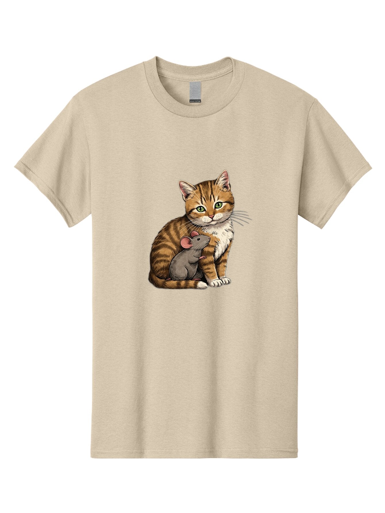 Cat-And-Mouse-4 Men'S Graphic Tee, 100% Cotton, Comfortable Casual Summer Wear, Machine Washable, Vintage Camera, Old Camera, Antique Camera, Black Camera, Classic Photography, Photography Equipment, Nostalgic Device, Film Camera, Camera Art Bap207 4