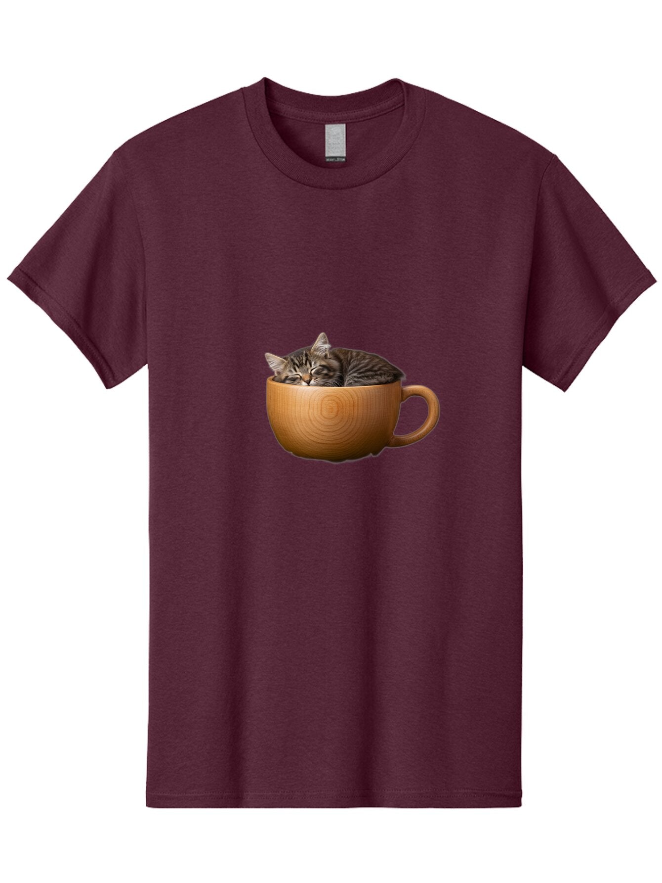 Cat-In-Cup-1 Men'S Graphic Tee, 100% Cotton, Comfortable Casual Summer Wear, Machine Washable, Vintage Camera, Old Camera, Antique Camera, Black Camera, Classic Photography, Photography Equipment, Nostalgic Device, Film Camera, Camera Art Bap213 12