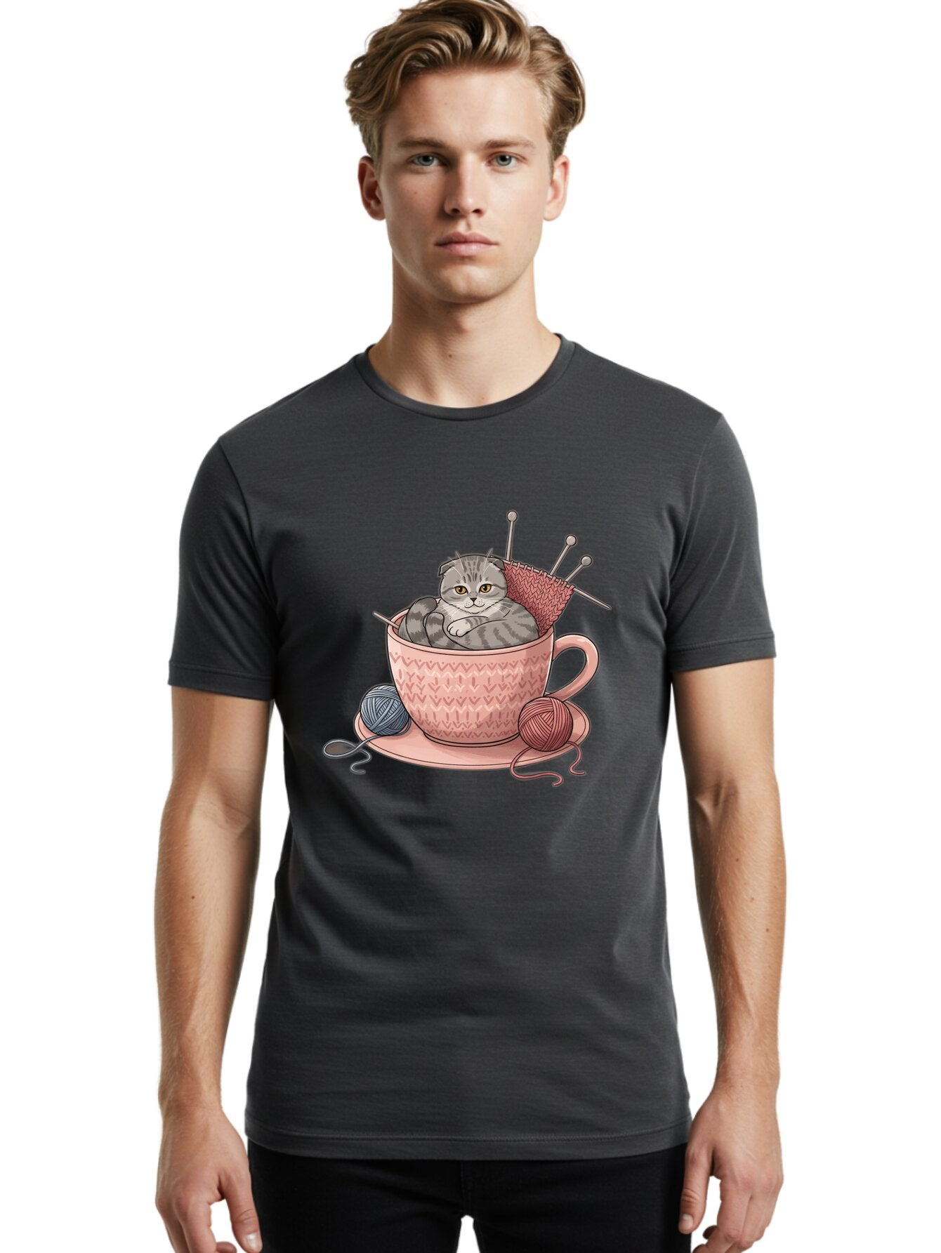 Cat-In-Cup Men'S Graphic Tee, 100% Cotton, Comfortable Casual Summer Wear, Machine Washable, Vintage Camera, Old Camera, Antique Camera, Black Camera, Classic Photography, Photography Equipment, Nostalgic Device, Film Camera, Camera Art Bap214 16