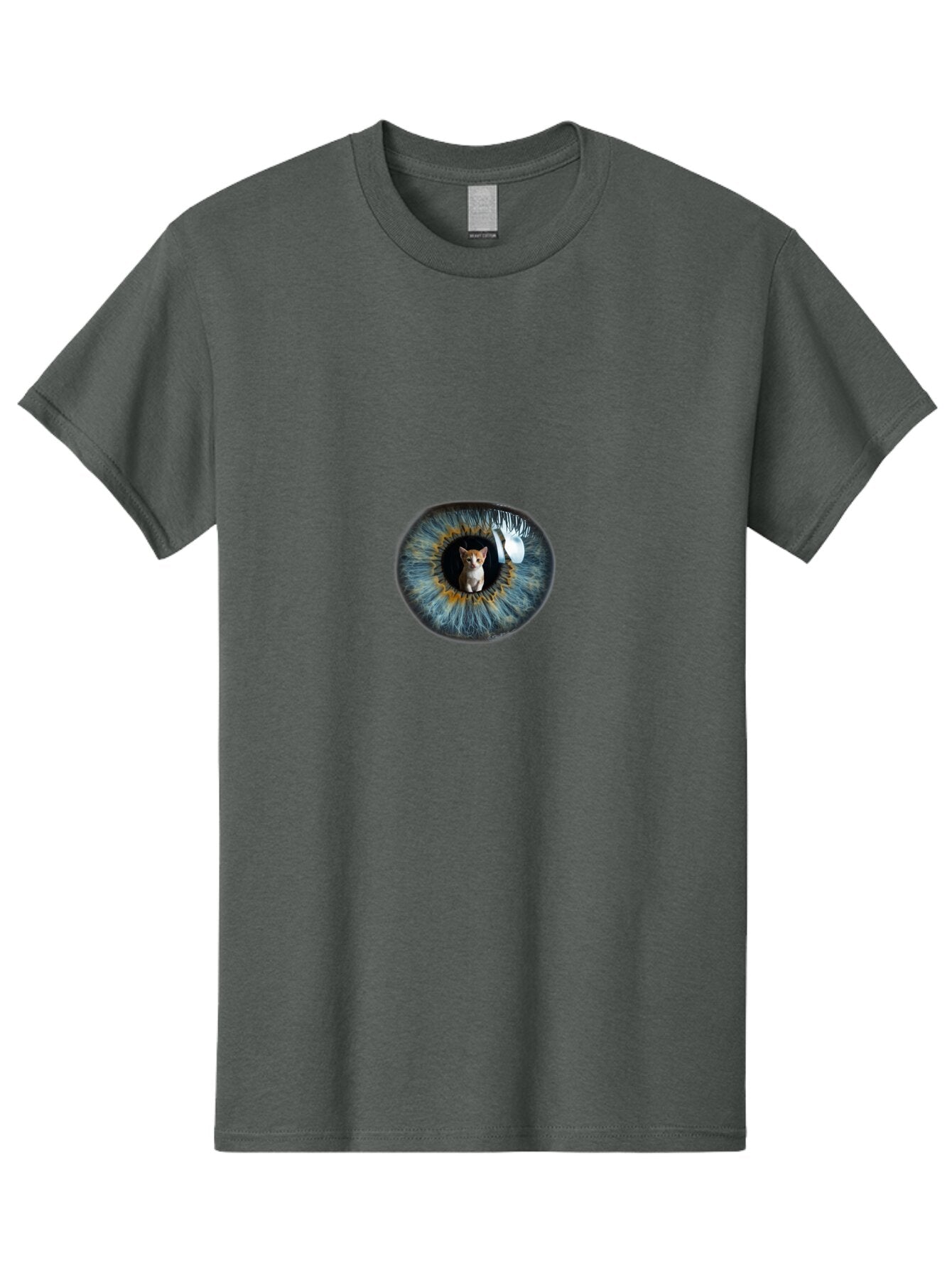 Cat-In-Eye Men'S Graphic Tee, 100% Cotton, Comfortable Casual Summer Wear, Machine Washable, Vintage Camera, Old Camera, Antique Camera, Black Camera, Classic Photography, Photography Equipment, Nostalgic Device, Film Camera, Camera Art Bap215 4