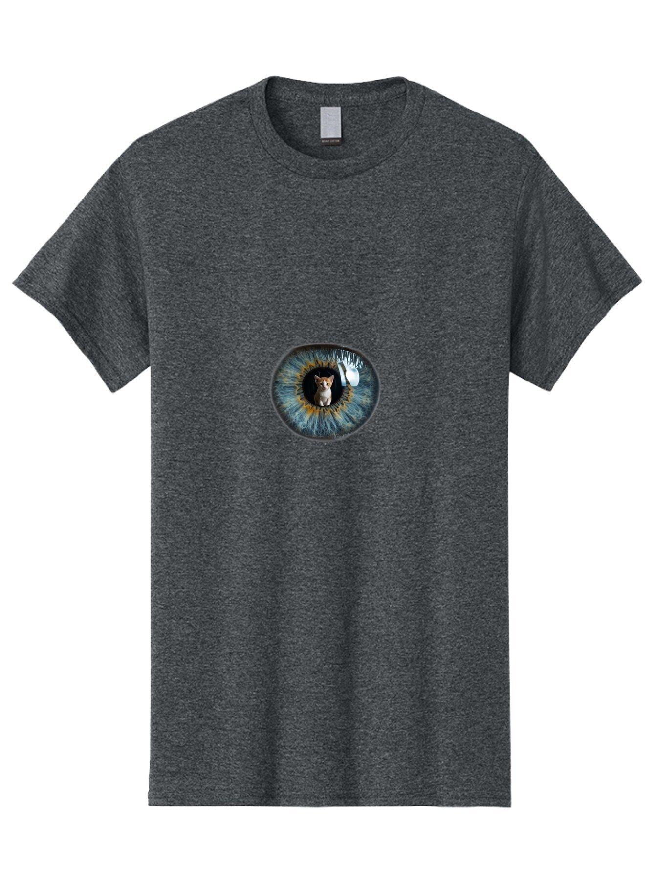 Cat-In-Eye Men'S Graphic Tee, 100% Cotton, Comfortable Casual Summer Wear, Machine Washable, Vintage Camera, Old Camera, Antique Camera, Black Camera, Classic Photography, Photography Equipment, Nostalgic Device, Film Camera, Camera Art Bap215