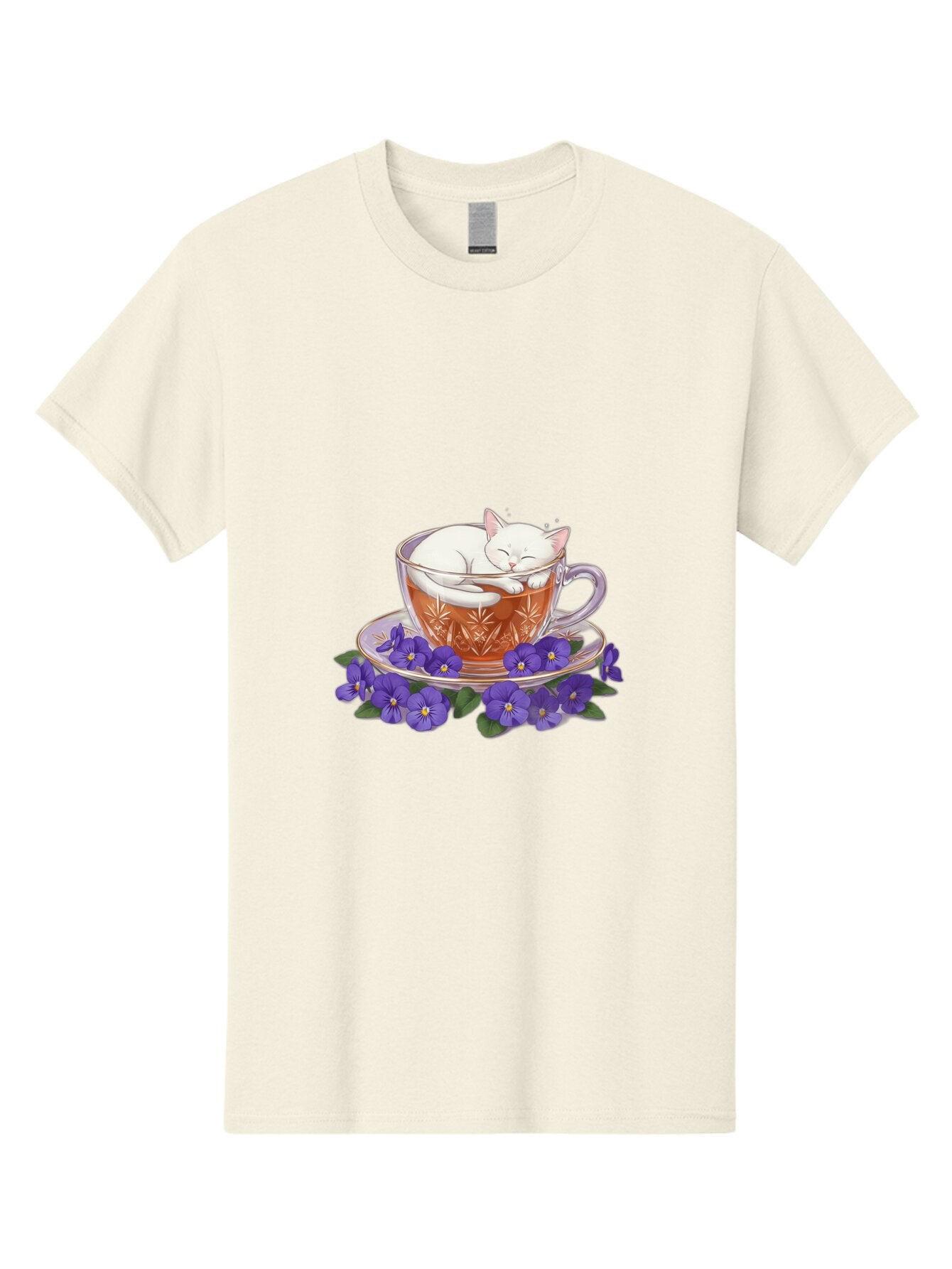 Cat-In-Tea-Cup-2 Men'S Graphic Tee, 100% Cotton, Comfortable Casual Summer Wear, Machine Washable, Vintage Camera, Old Camera, Antique Camera, Black Camera, Classic Photography, Photography Equipment, Nostalgic Device, Film Camera, Camera Art Bap219 11