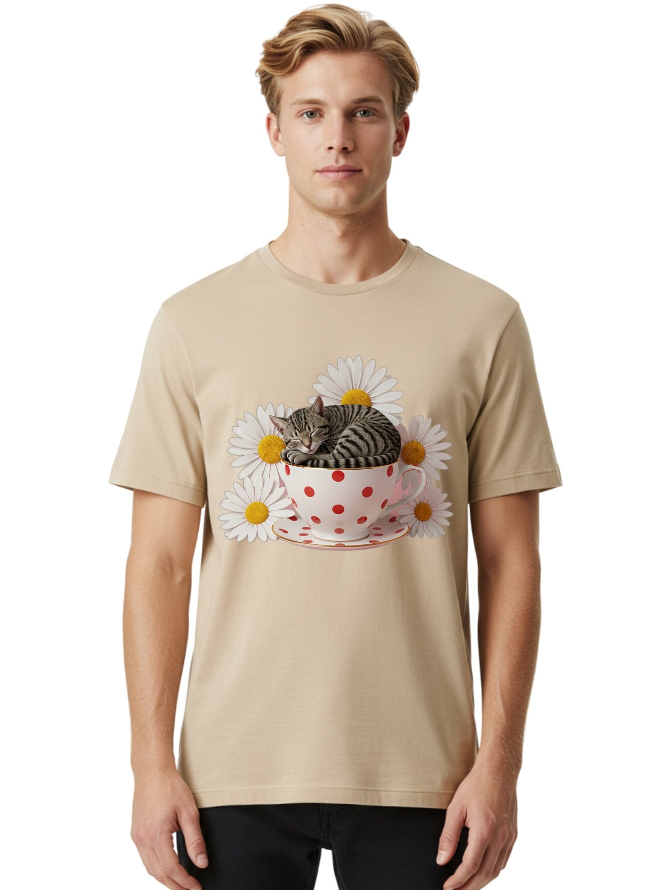 Cat-In-Tea-Cup Men'S Graphic Tee, 100% Cotton, Comfortable Casual Summer Wear, Machine Washable, Vintage Camera, Old Camera, Antique Camera, Black Camera, Classic Photography, Photography Equipment, Nostalgic Device, Film Camera, Camera Art Bap220 29