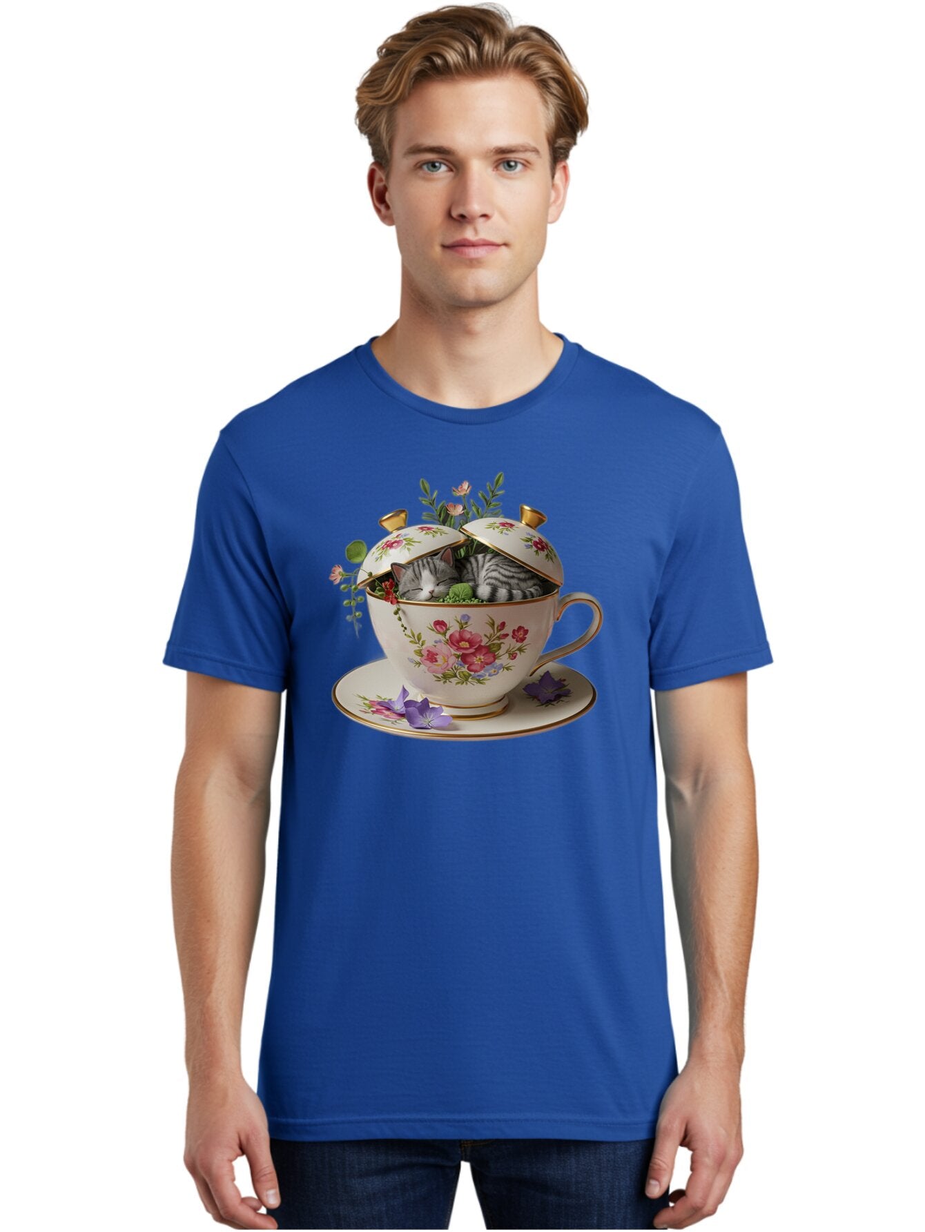 Cat-In-Teacup Men'S Graphic Tee, 100% Cotton, Comfortable Casual Summer Wear, Machine Washable, Vintage Camera, Old Camera, Antique Camera, Black Camera, Classic Photography, Photography Equipment, Nostalgic Device, Film Camera, Camera Art Bap221 29