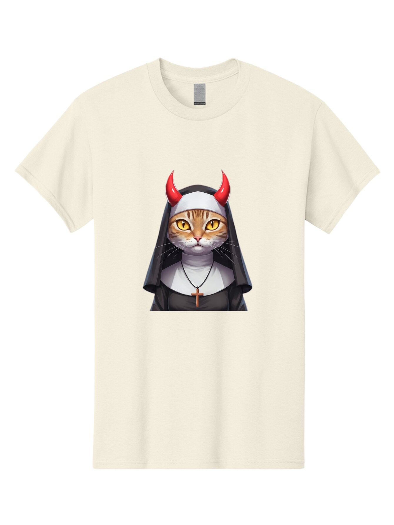 Cat-Nun-Devil Men'S Graphic Tee, 100% Cotton, Comfortable Casual Summer Wear, Machine Washable, Vintage Camera, Old Camera, Antique Camera, Black Camera, Classic Photography, Photography Equipment, Nostalgic Device, Film Camera, Camera Art Bap227 6