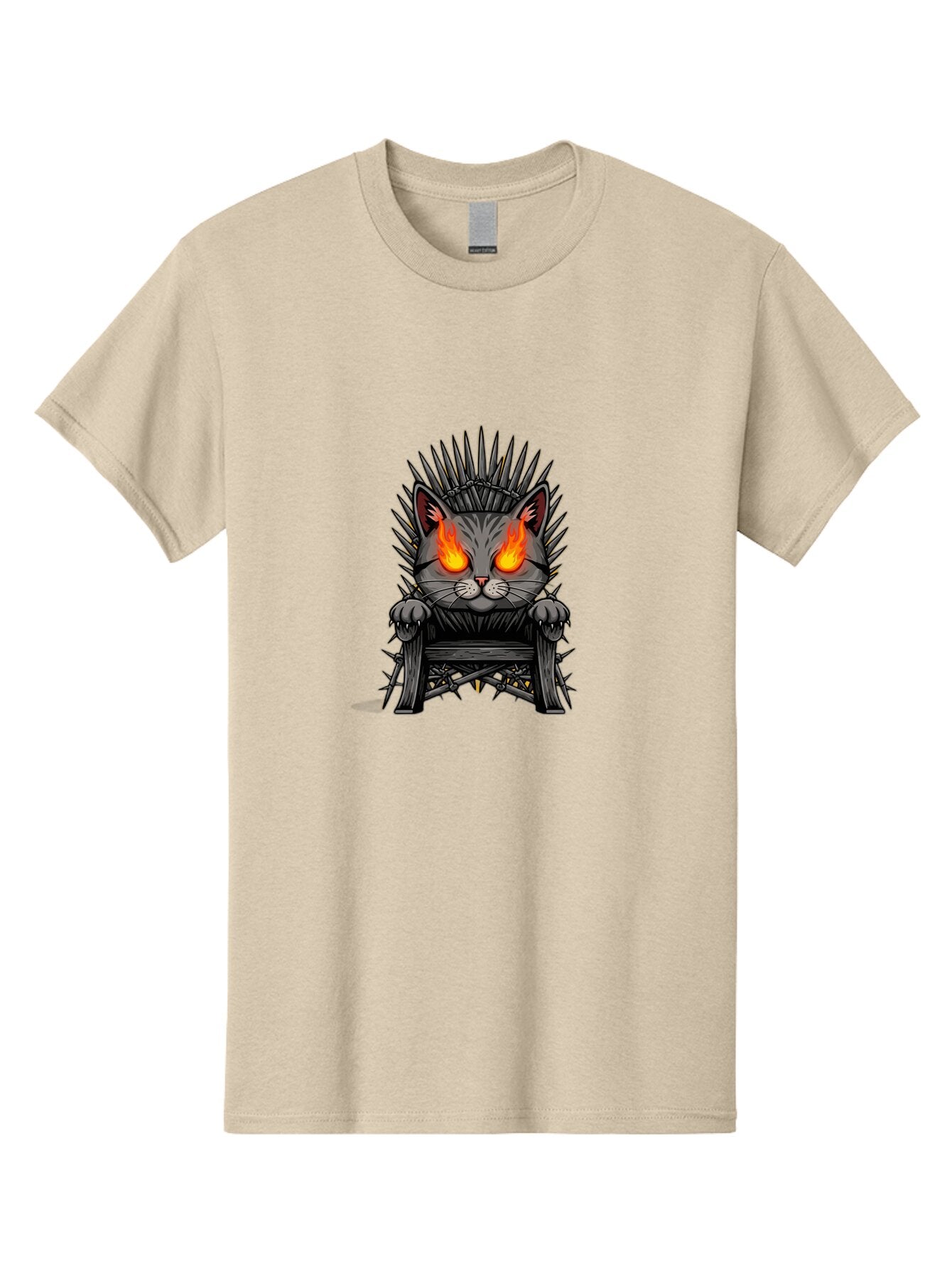 Cat-On-Iron-Throne Men'S Graphic Tee, 100% Cotton, Comfortable Casual Summer Wear, Machine Washable, Vintage Camera, Old Camera, Antique Camera, Black Camera, Classic Photography, Photography Equipment, Nostalgic Device, Film Camera, Bap232 9