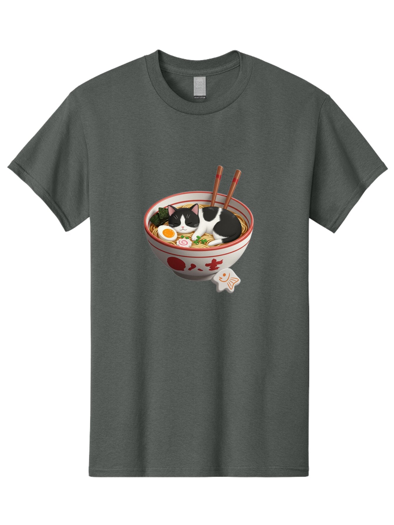 Cat-Sleeping-In-Ramen-1 Men'S Graphic Tee, 100% Cotton, Comfortable Casual Summer Wear, Machine Washable, Vintage Camera, Old Camera, Antique Camera, Black Camera, Classic Photography, Photography Equipment, Nostalgic Device, Film Camera, Bap236 14