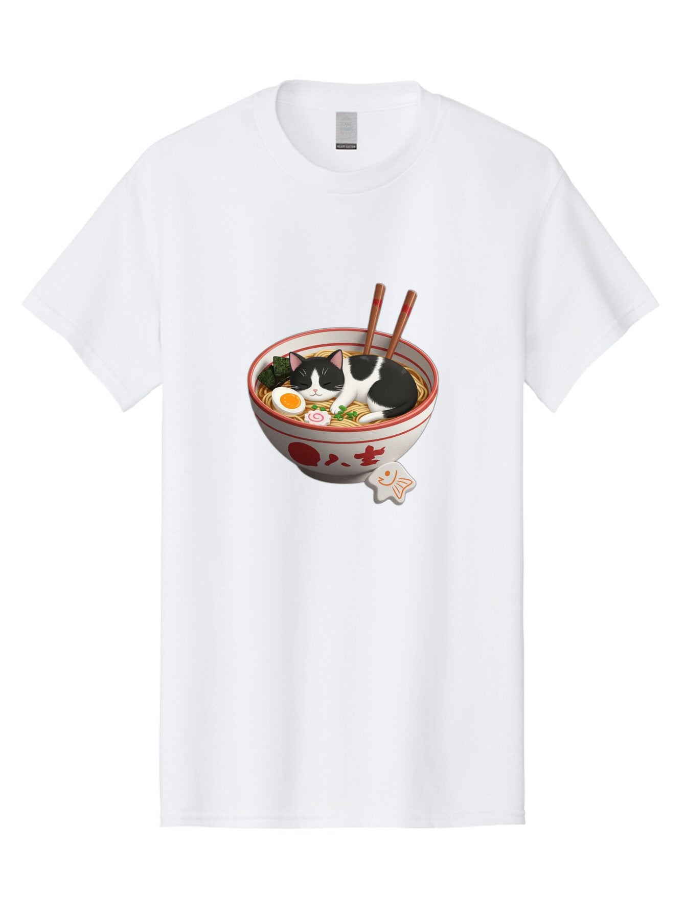 Cat-Sleeping-In-Ramen-1 Men'S Graphic Tee, 100% Cotton, Comfortable Casual Summer Wear, Machine Washable, Vintage Camera, Old Camera, Antique Camera, Black Camera, Classic Photography, Photography Equipment, Nostalgic Device, Film Camera, Bap236