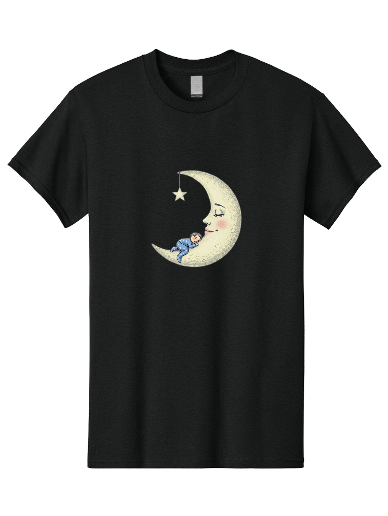 Child-Sleeping-On-Crescent-Moon Men'S Graphic Tee, 100% Cotton, Comfortable Casual Summer Wear, Machine Washable, Vintage Camera, Old Camera, Antique Camera, Black Camera, Classic Photography, Photography Equipment, Nostalgic Device, Bap251 13