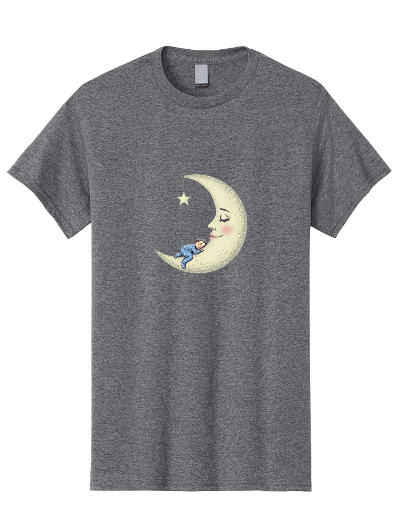 Child-Sleeping-On-Crescent-Moon Men'S Graphic Tee, 100% Cotton, Comfortable Casual Summer Wear, Machine Washable, Vintage Camera, Old Camera, Antique Camera, Black Camera, Classic Photography, Photography Equipment, Nostalgic Device, Bap251 15