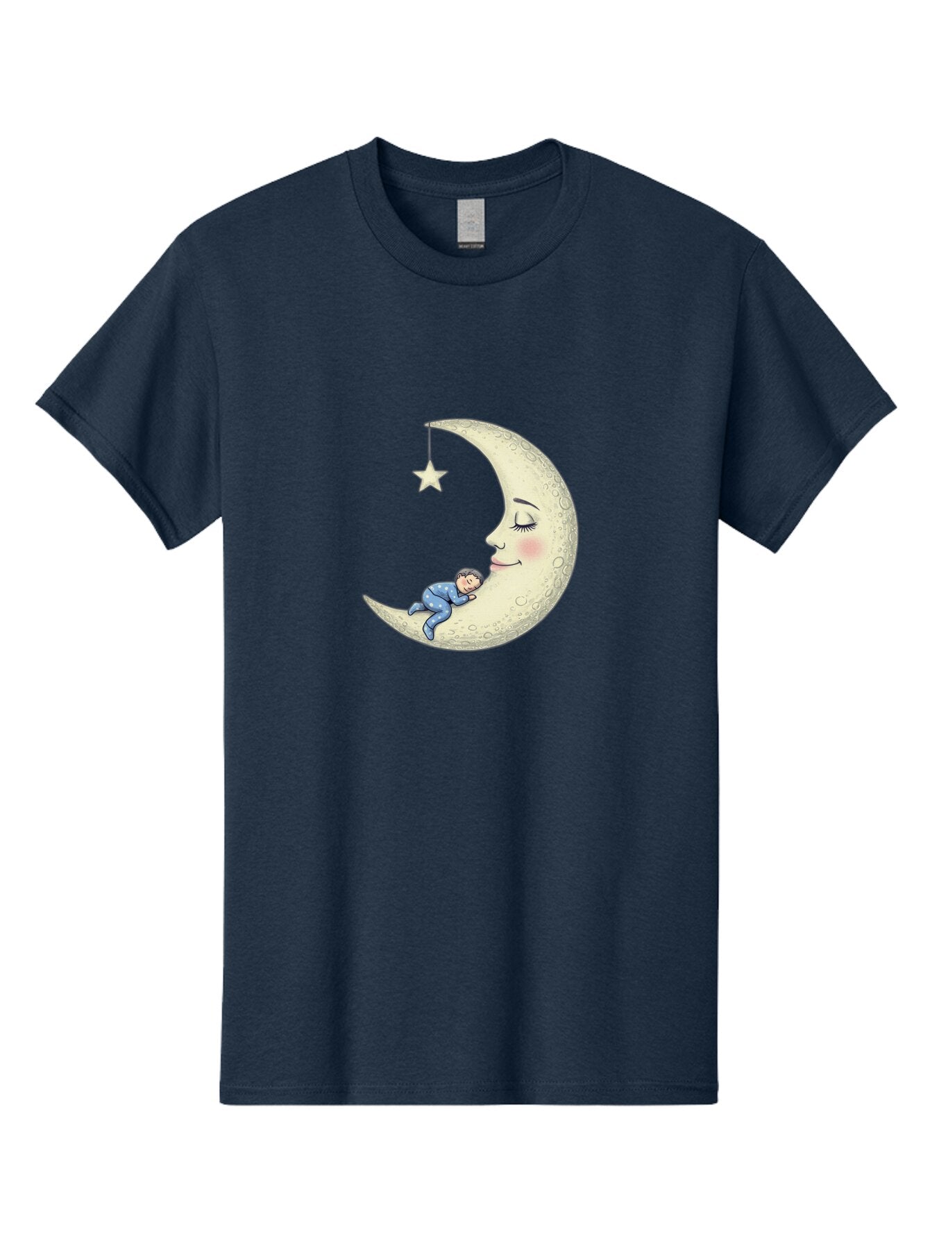 Child-Sleeping-On-Crescent-Moon Men'S Graphic Tee, 100% Cotton, Comfortable Casual Summer Wear, Machine Washable, Vintage Camera, Old Camera, Antique Camera, Black Camera, Classic Photography, Photography Equipment, Nostalgic Device, Bap251 3