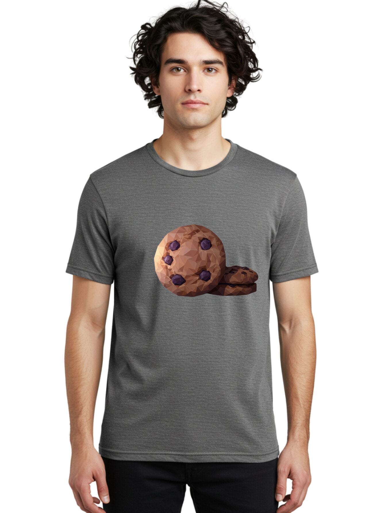 Chocolate-Chip-Cookies Men'S Graphic Tee, 100% Cotton, Comfortable Casual Summer Wear, Machine Washable, Vintage Camera, Old Camera, Antique Camera, Black Camera, Classic Photography, Photography Equipment, Nostalgic Device, Film Camera, Bap253 25