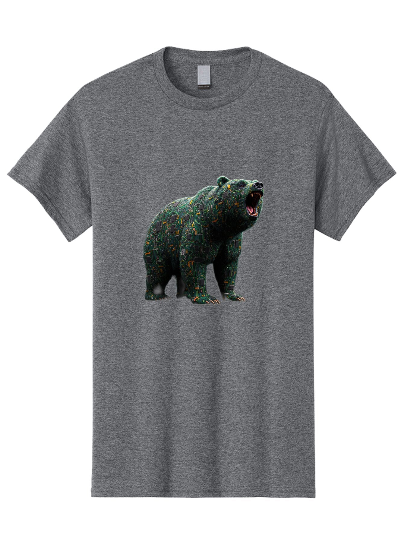 Circuit-Bear Men'S Graphic Tee, 100% Cotton, Comfortable Casual Summer Wear, Machine Washable, Vintage Camera, Old Camera, Antique Camera, Black Camera, Classic Photography, Photography Equipment, Nostalgic Device, Film Camera, Camera Art Bap254 15