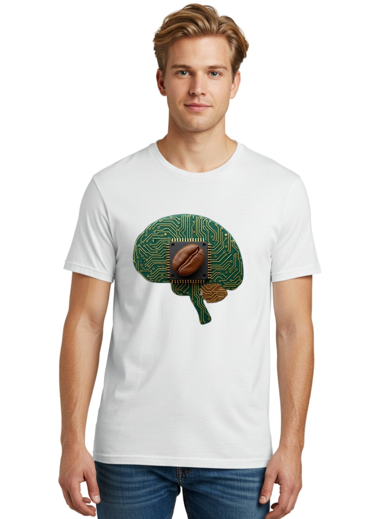 Circuit-Brain Men'S Graphic Tee, 100% Cotton, Comfortable Casual Summer Wear, Machine Washable, Vintage Camera, Old Camera, Antique Camera, Black Camera, Classic Photography, Photography Equipment, Nostalgic Device, Film Camera, Camera Art Bap256 25