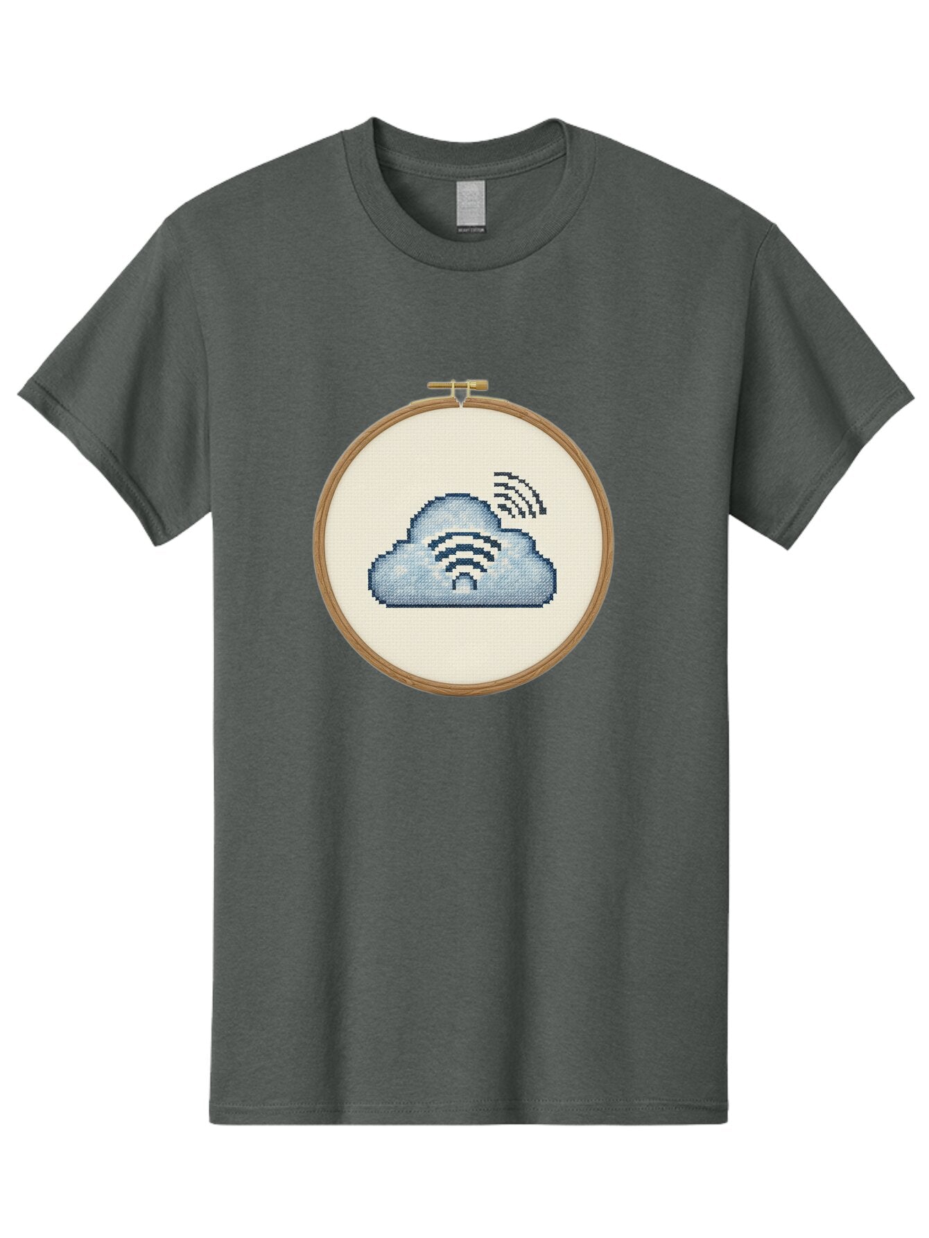 Cloud-With-Wifi Men'S Graphic Tee, 100% Cotton, Comfortable Casual Summer Wear, Machine Washable, Vintage Camera, Old Camera, Antique Camera, Black Camera, Classic Photography, Photography Equipment, Nostalgic Device, Film Camera, Camera Art Bap265 11