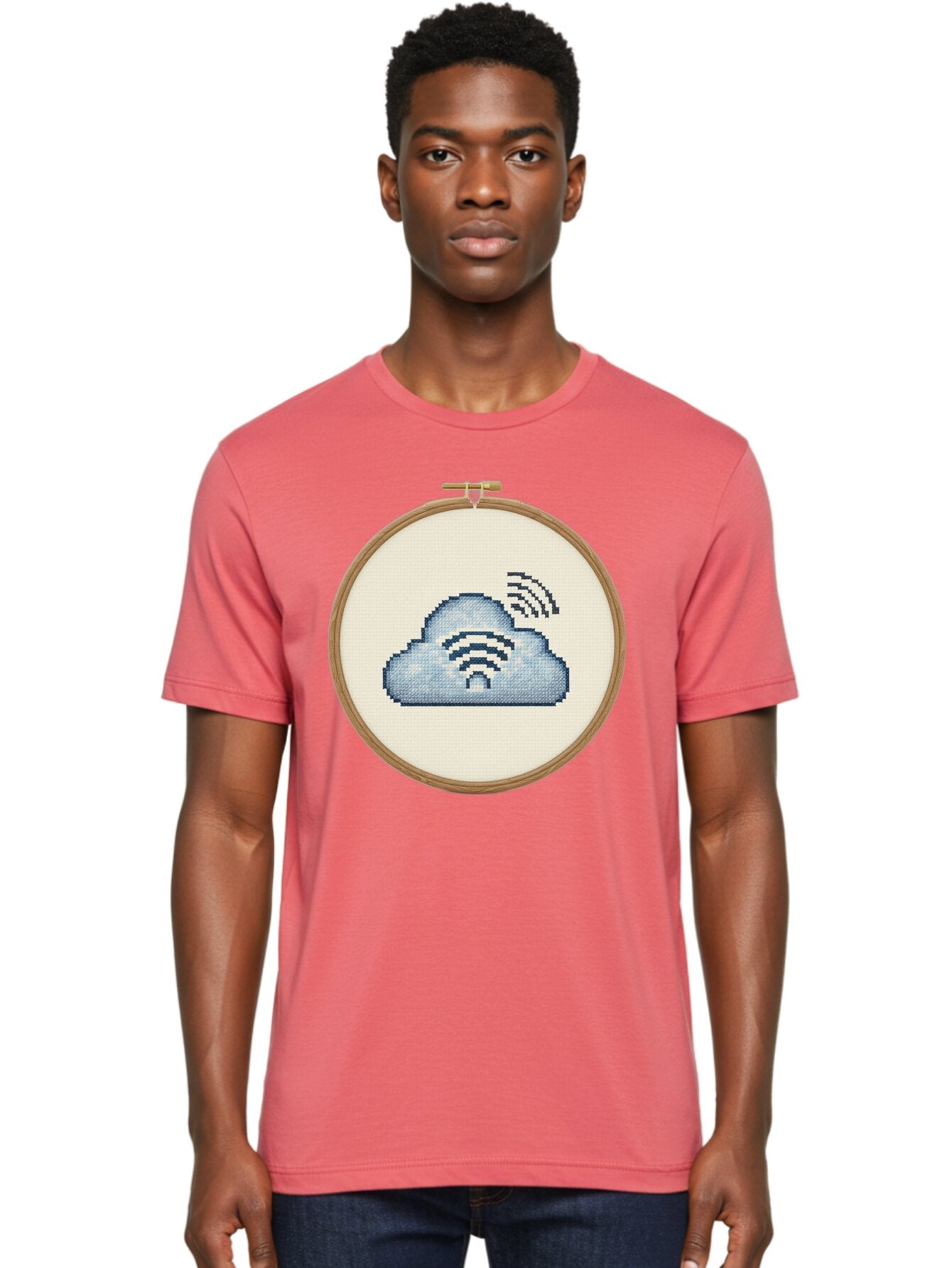 Cloud-With-Wifi Men'S Graphic Tee, 100% Cotton, Comfortable Casual Summer Wear, Machine Washable, Vintage Camera, Old Camera, Antique Camera, Black Camera, Classic Photography, Photography Equipment, Nostalgic Device, Film Camera, Camera Art Bap265 16