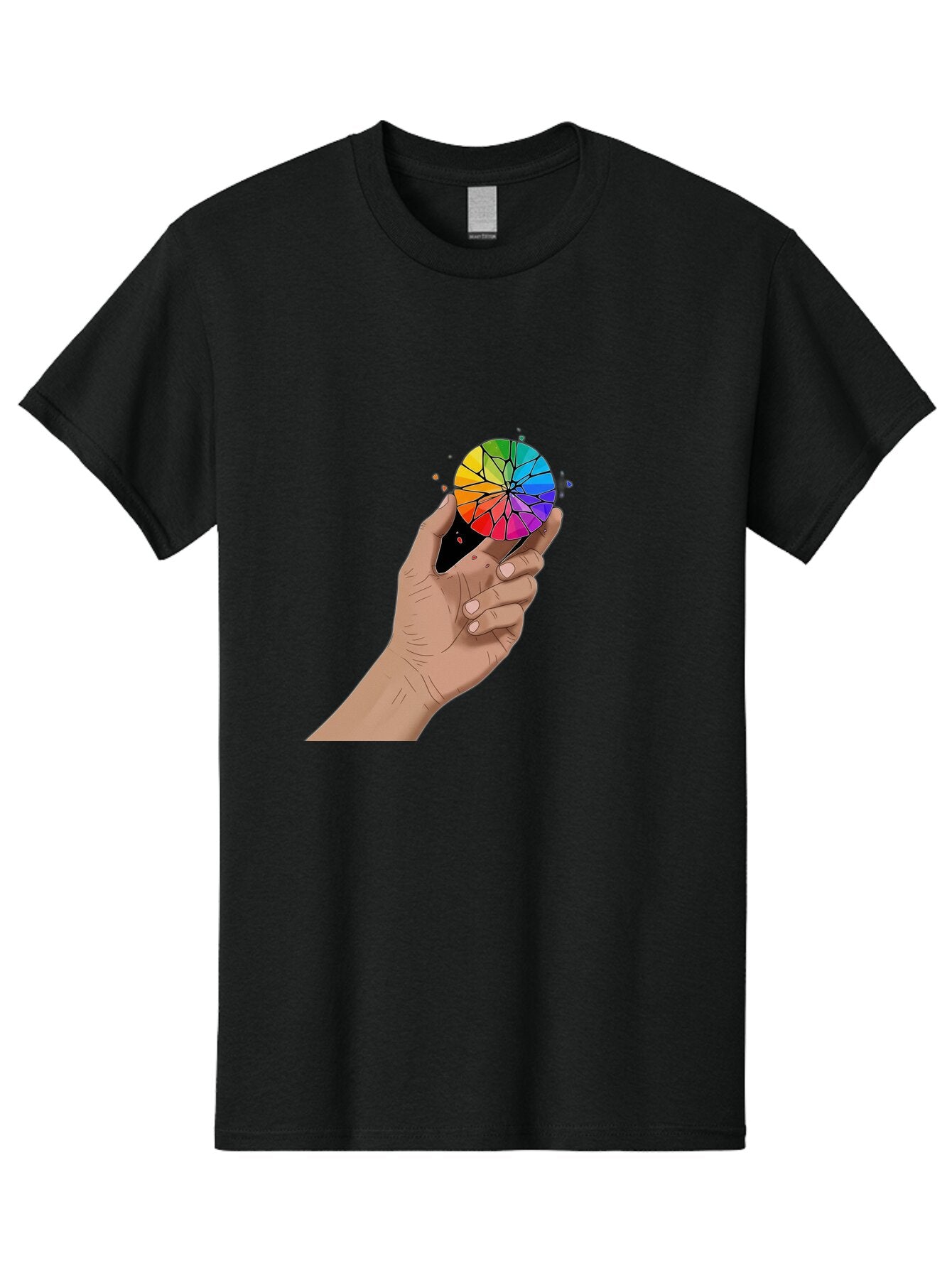 Color-Wheel Men'S Graphic Tee, 100% Cotton, Comfortable Casual Summer Wear, Machine Washable, Vintage Camera, Old Camera, Antique Camera, Black Camera, Classic Photography, Photography Equipment, Nostalgic Device, Film Camera, Camera Art Bap267 6