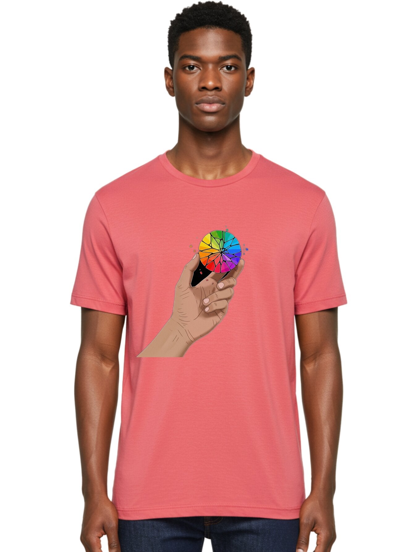 Color-Wheel Men'S Graphic Tee, 100% Cotton, Comfortable Casual Summer Wear, Machine Washable, Vintage Camera, Old Camera, Antique Camera, Black Camera, Classic Photography, Photography Equipment, Nostalgic Device, Film Camera, Camera Art Bap267 17