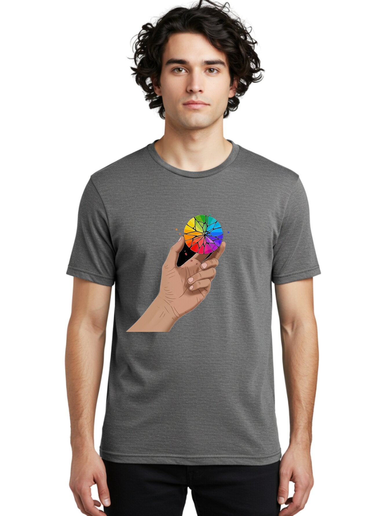 Color-Wheel Men'S Graphic Tee, 100% Cotton, Comfortable Casual Summer Wear, Machine Washable, Vintage Camera, Old Camera, Antique Camera, Black Camera, Classic Photography, Photography Equipment, Nostalgic Device, Film Camera, Camera Art Bap267 29