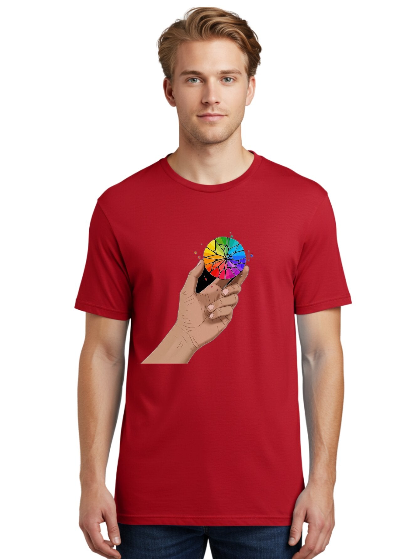 Color-Wheel Men'S Graphic Tee, 100% Cotton, Comfortable Casual Summer Wear, Machine Washable, Vintage Camera, Old Camera, Antique Camera, Black Camera, Classic Photography, Photography Equipment, Nostalgic Device, Film Camera, Camera Art Bap267 27