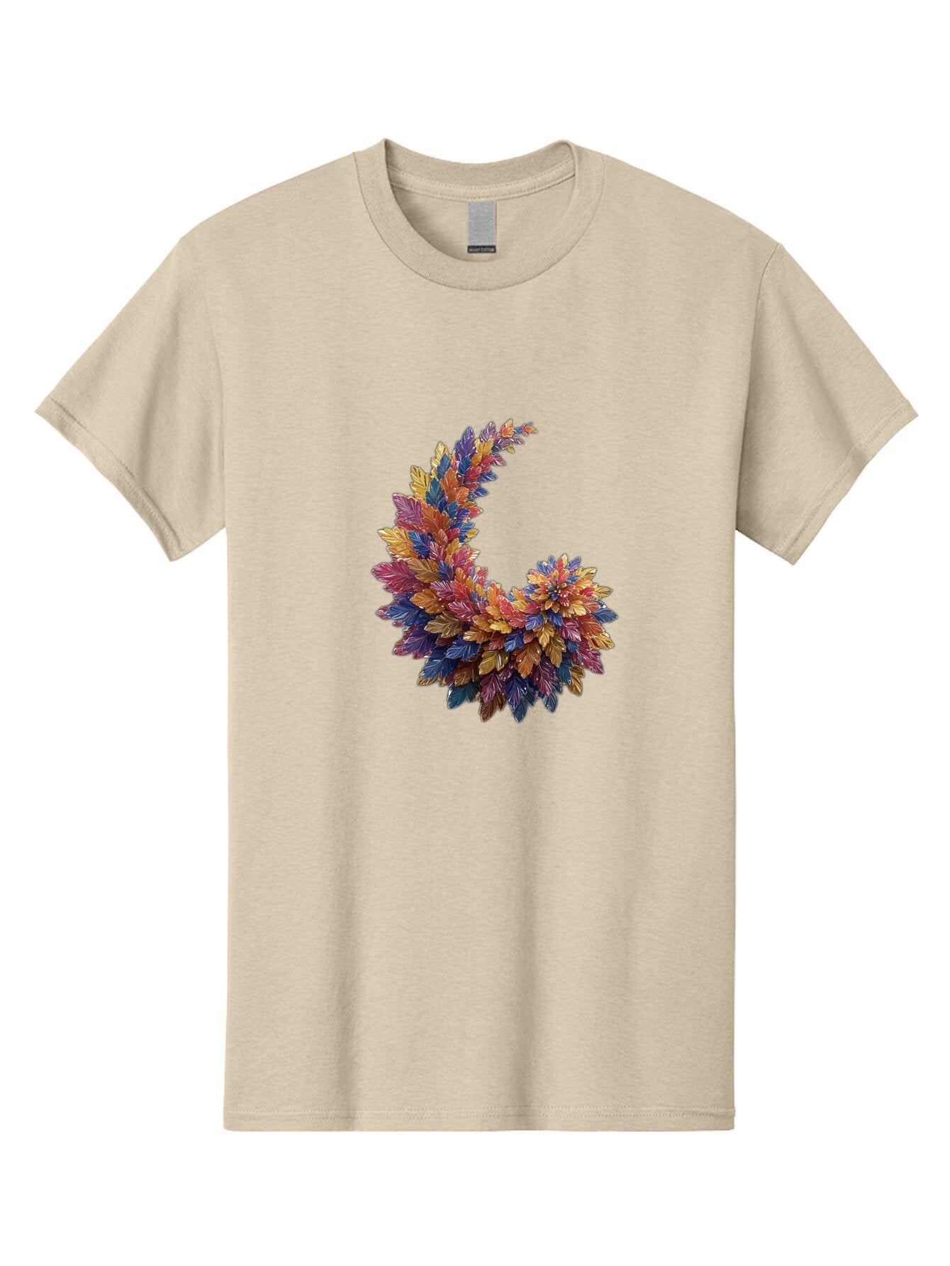 Colorful-Leaves-Graphic Men'S Graphic Tee, 100% Cotton, Comfortable Casual Summer Wear, Machine Washable, Vintage Camera, Old Camera, Antique Camera, Black Camera, Classic Photography, Photography Equipment, Nostalgic Device, Film Camera, Bap268