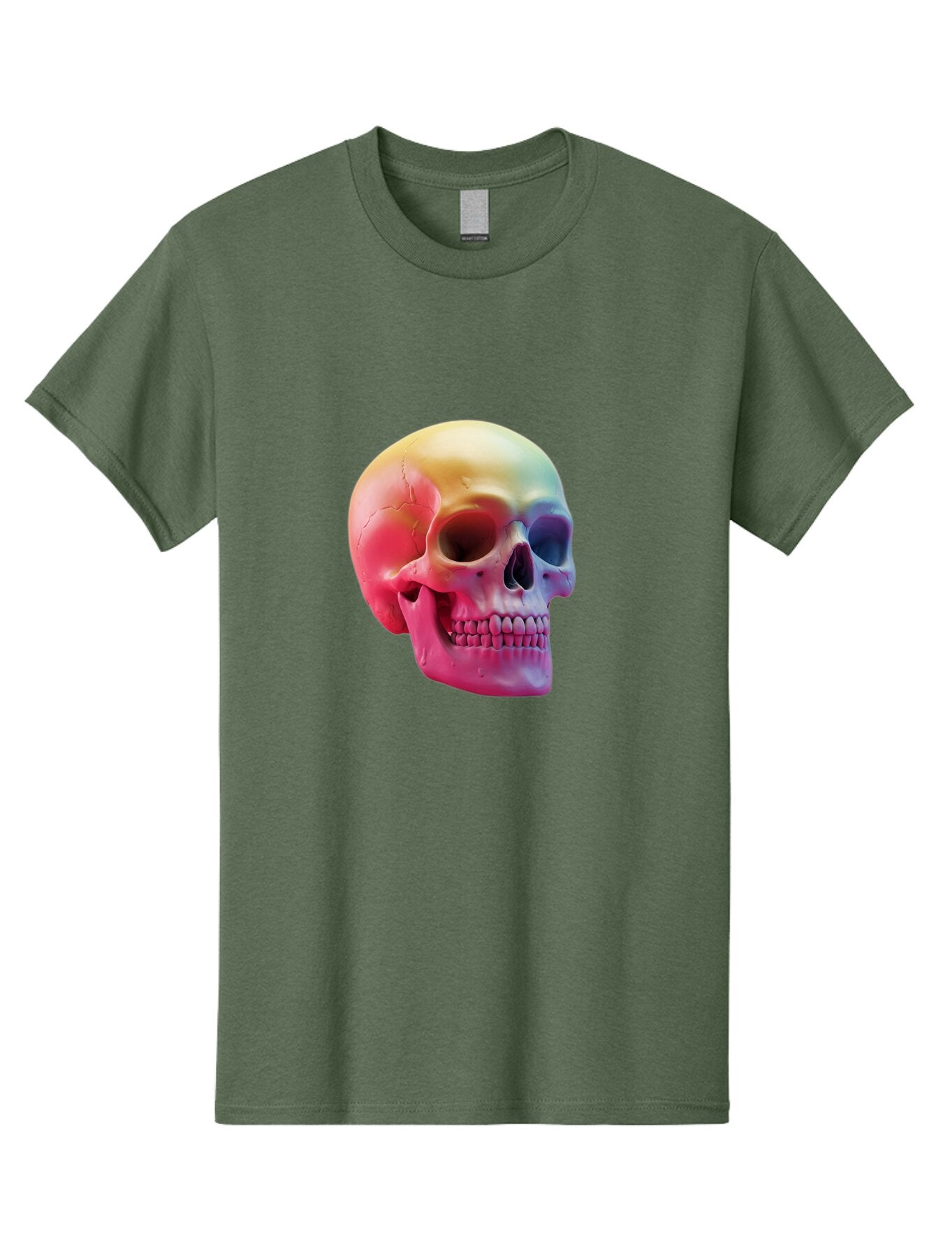 Colorful-Skull-1 Men'S Graphic Tee, 100% Cotton, Comfortable Casual Summer Wear, Machine Washable, Vintage Camera, Old Camera, Antique Camera, Black Camera, Classic Photography, Photography Equipment, Nostalgic Device, Film Camera, Camera Art Bap270 14