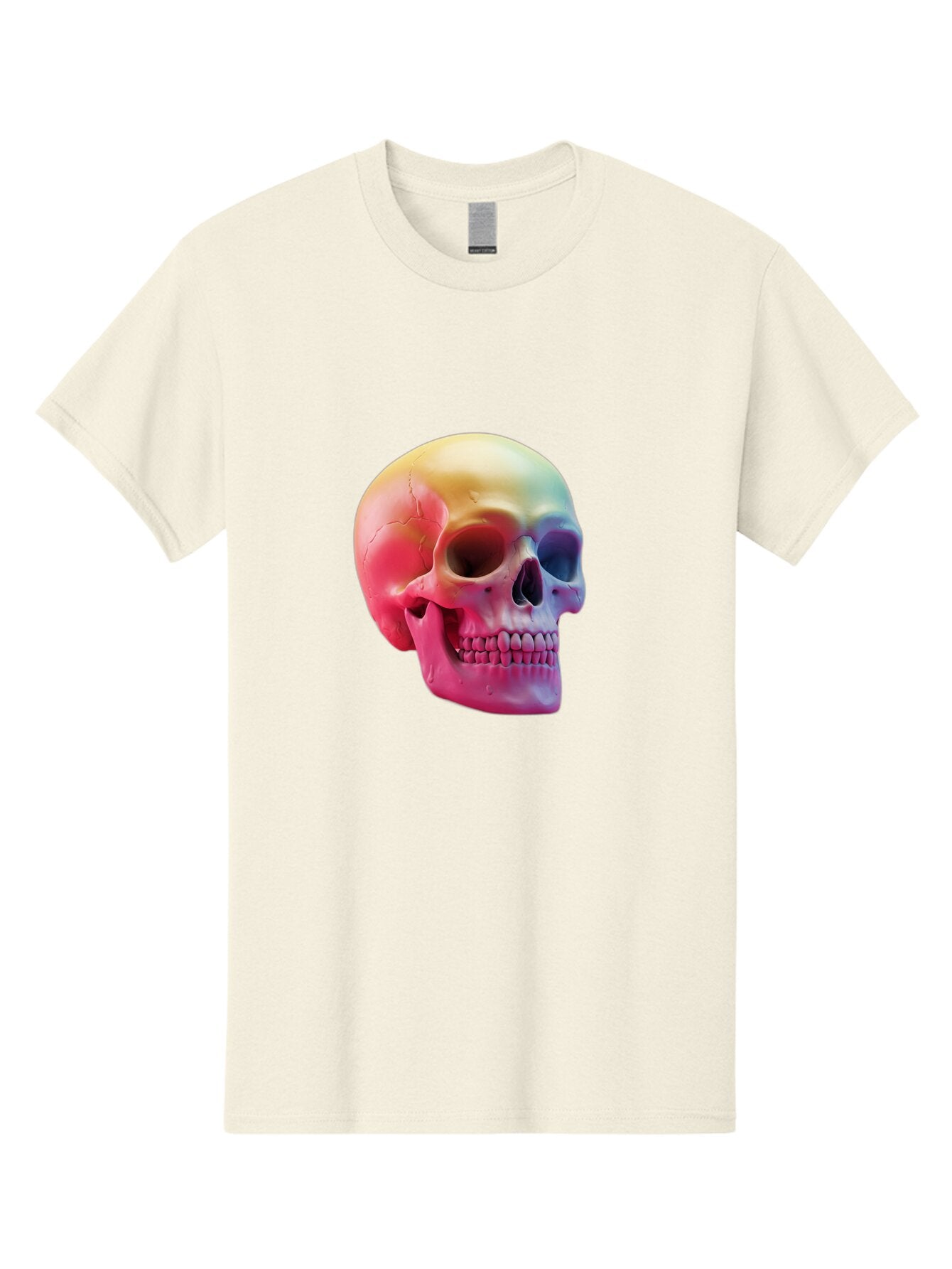 Colorful-Skull-1 Men'S Graphic Tee, 100% Cotton, Comfortable Casual Summer Wear, Machine Washable, Vintage Camera, Old Camera, Antique Camera, Black Camera, Classic Photography, Photography Equipment, Nostalgic Device, Film Camera, Camera Art Bap270 4