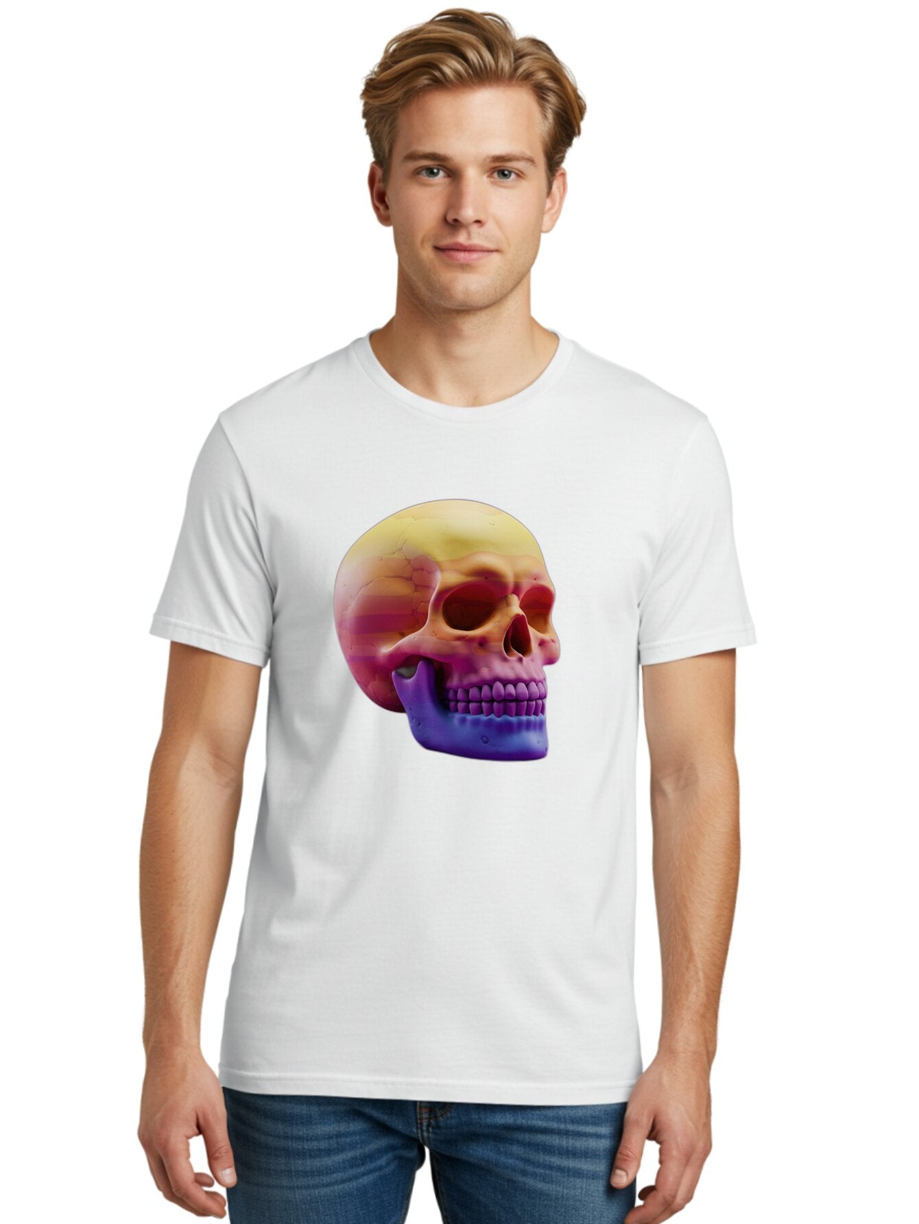 Colorful-Skull Men'S Graphic Tee, 100% Cotton, Comfortable Casual Summer Wear, Machine Washable, Vintage Camera, Old Camera, Antique Camera, Black Camera, Classic Photography, Photography Equipment, Nostalgic Device, Film Camera, Camera Art Bap271 23